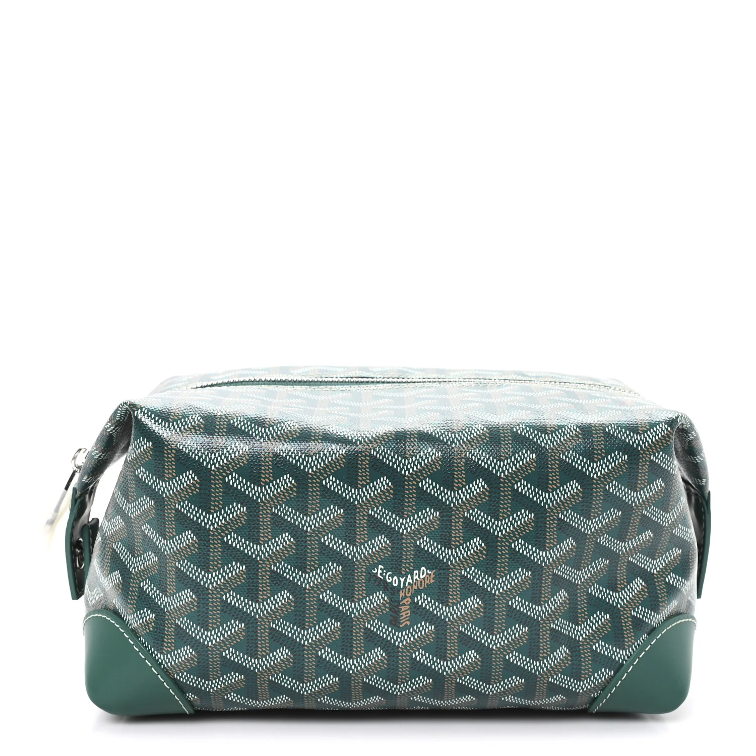 Goyardine Boeing 25 Trousse de Toilette Green