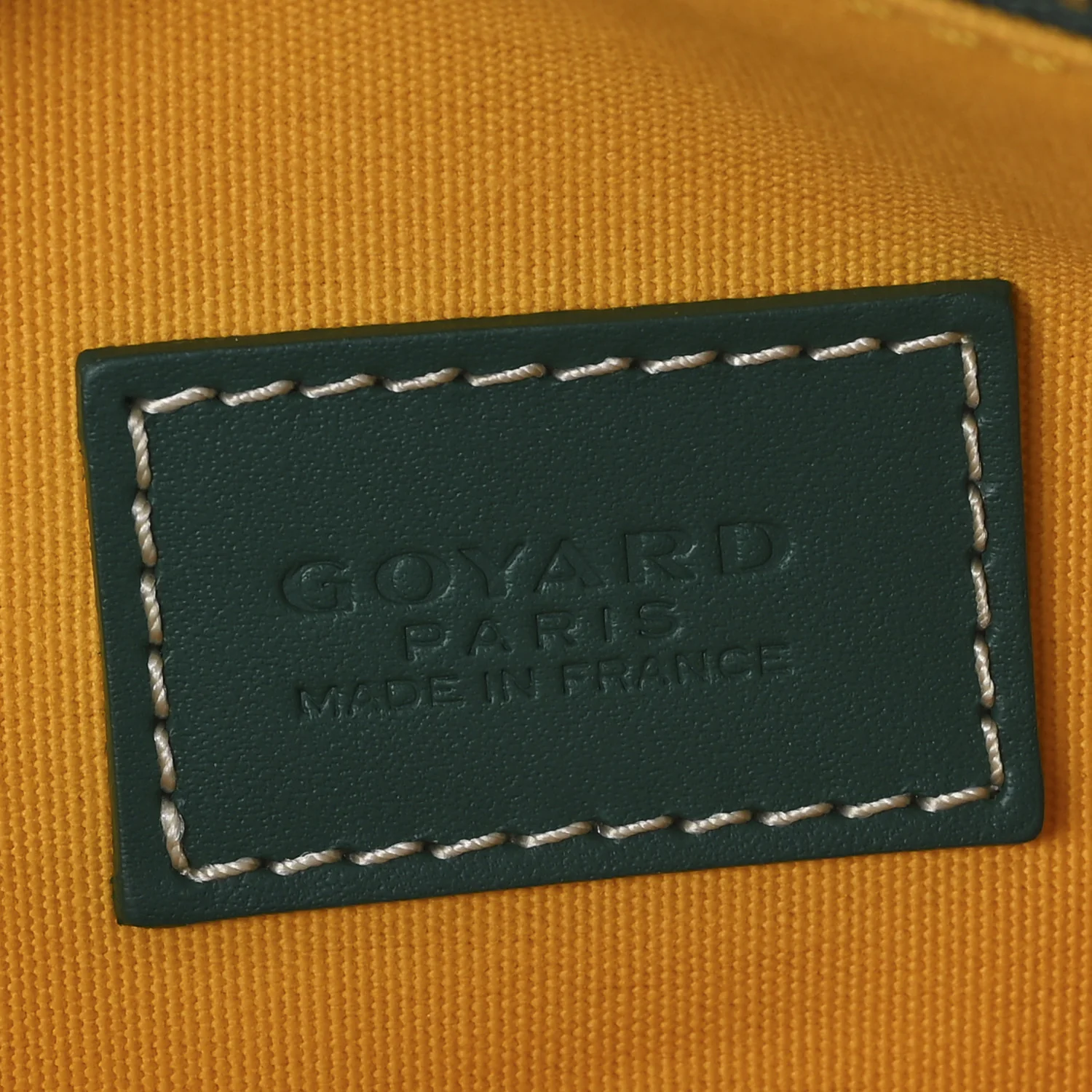 Goyardine Boeing 25 Trousse de Toilette Green - Image 6