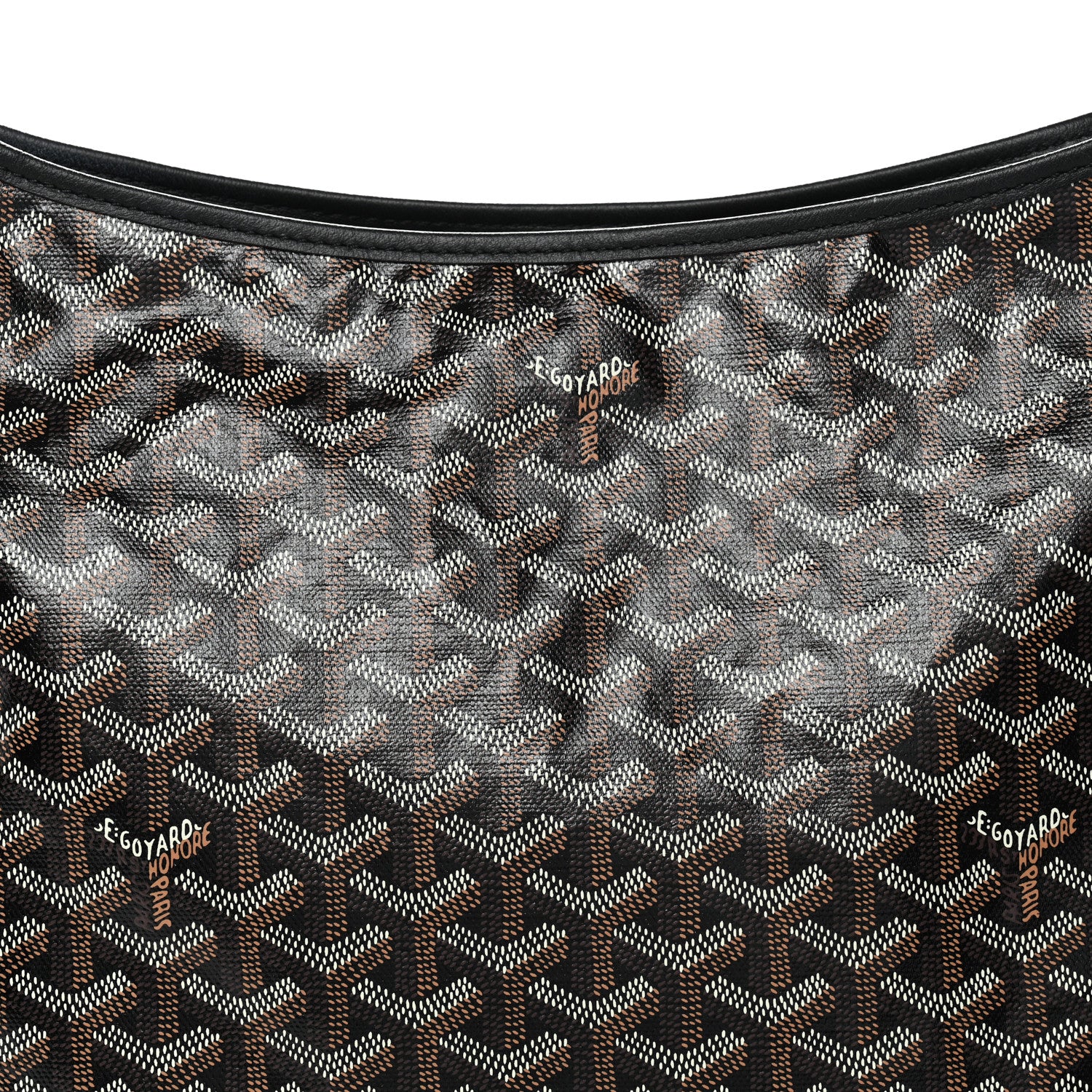 Goyardine Boheme Hobo Black - Image 9