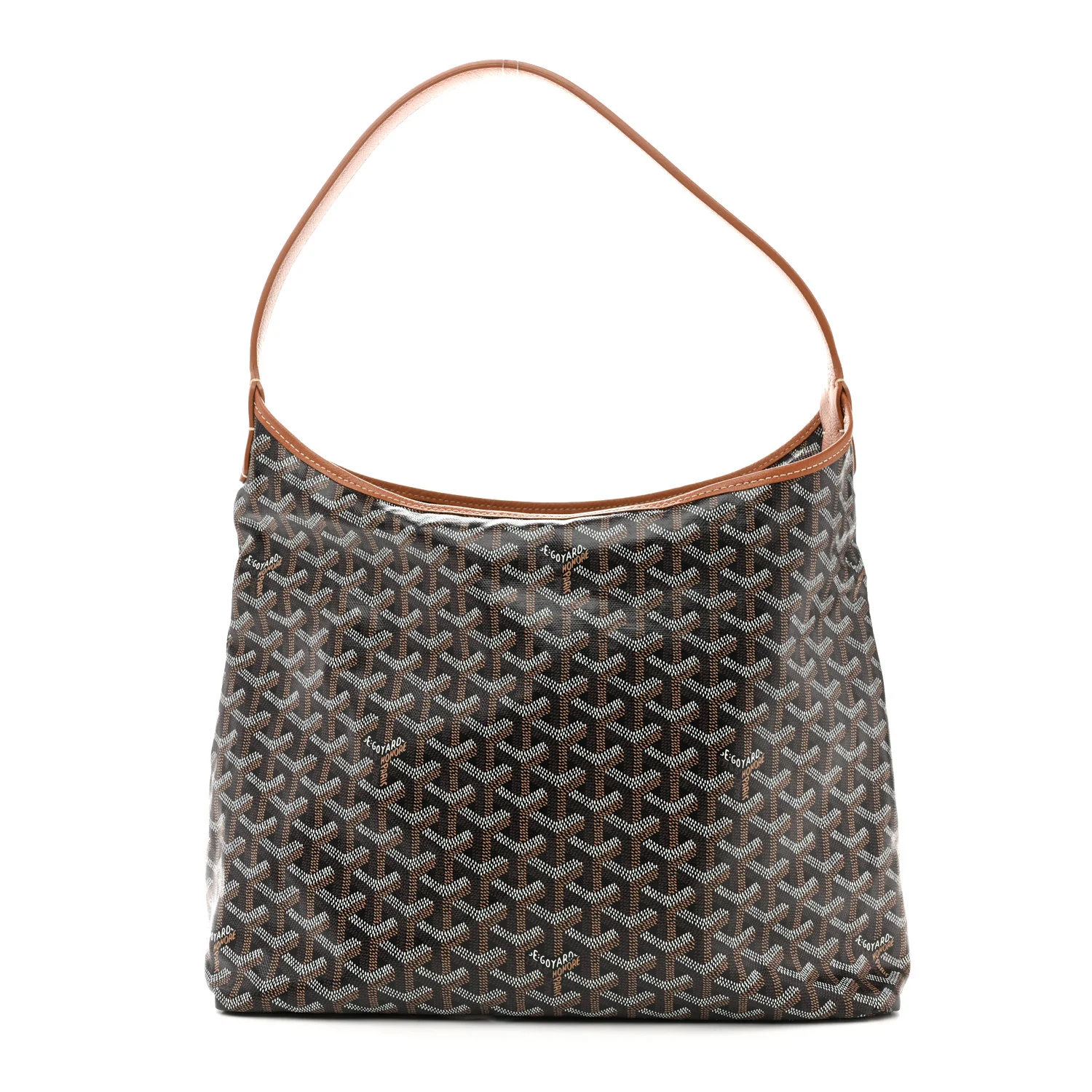 Goyardine Boheme Hobo Black Gold