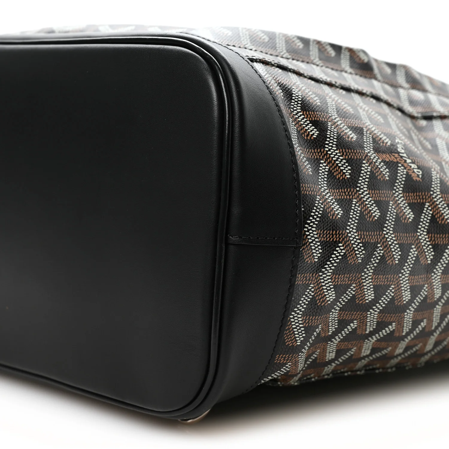 Goyardine Calfskin Alpin MM Backpack Black - Image 10