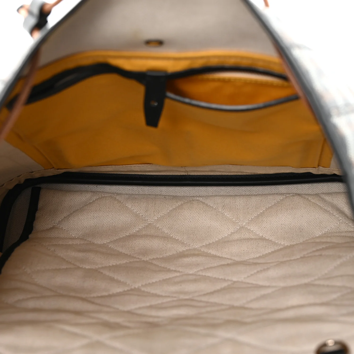 Goyardine Calfskin Alpin MM Backpack Black - Image 5