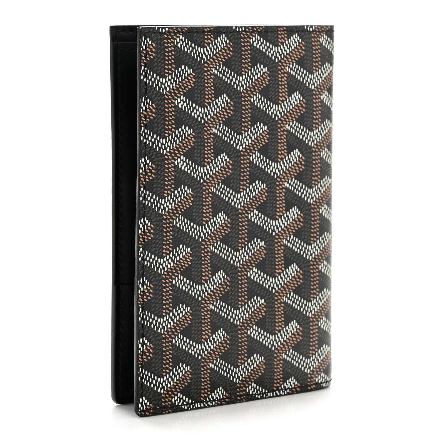 Goyardine Grenelle Passport Wallet Black - Image 3