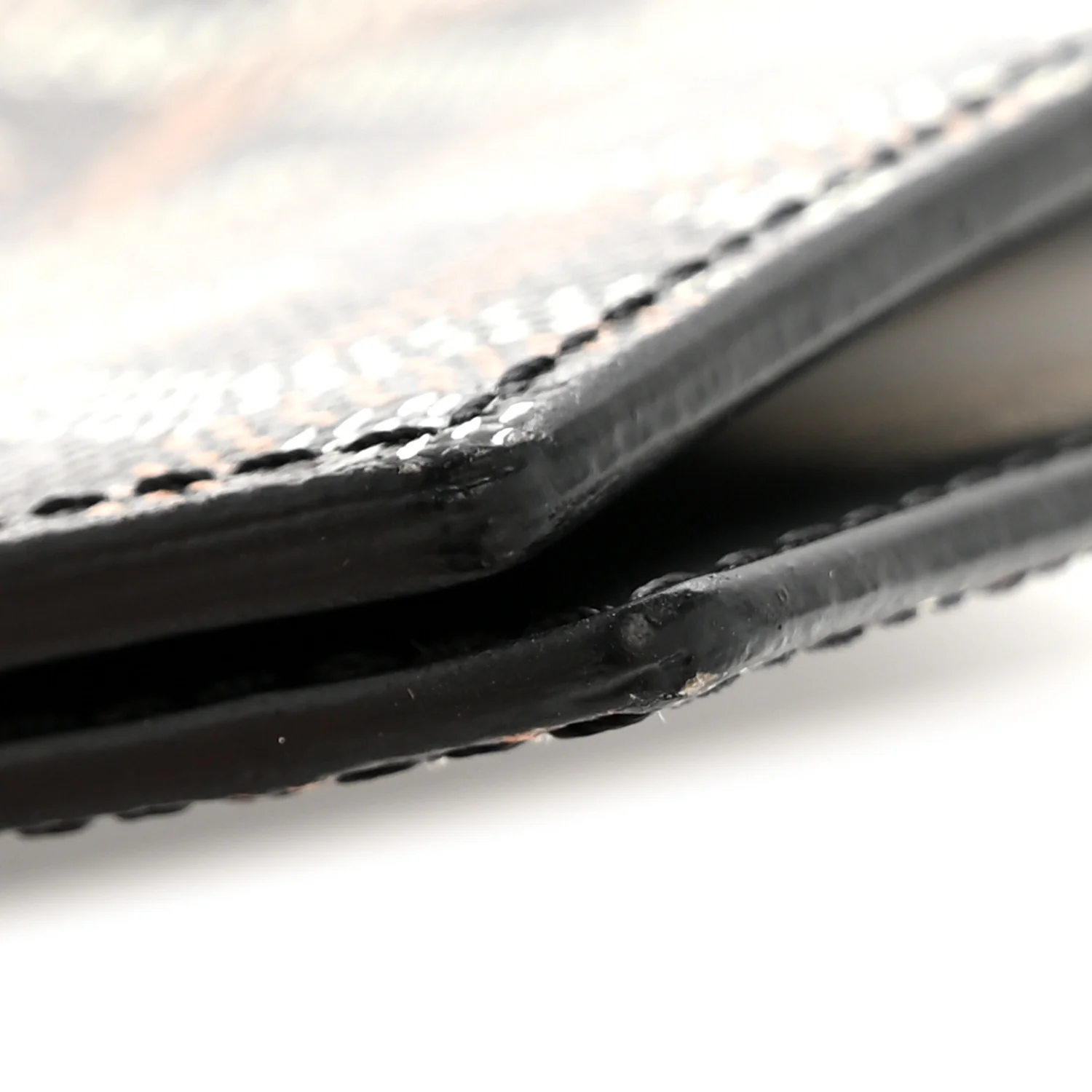 Goyardine Grenelle Passport Wallet Black - Image 9