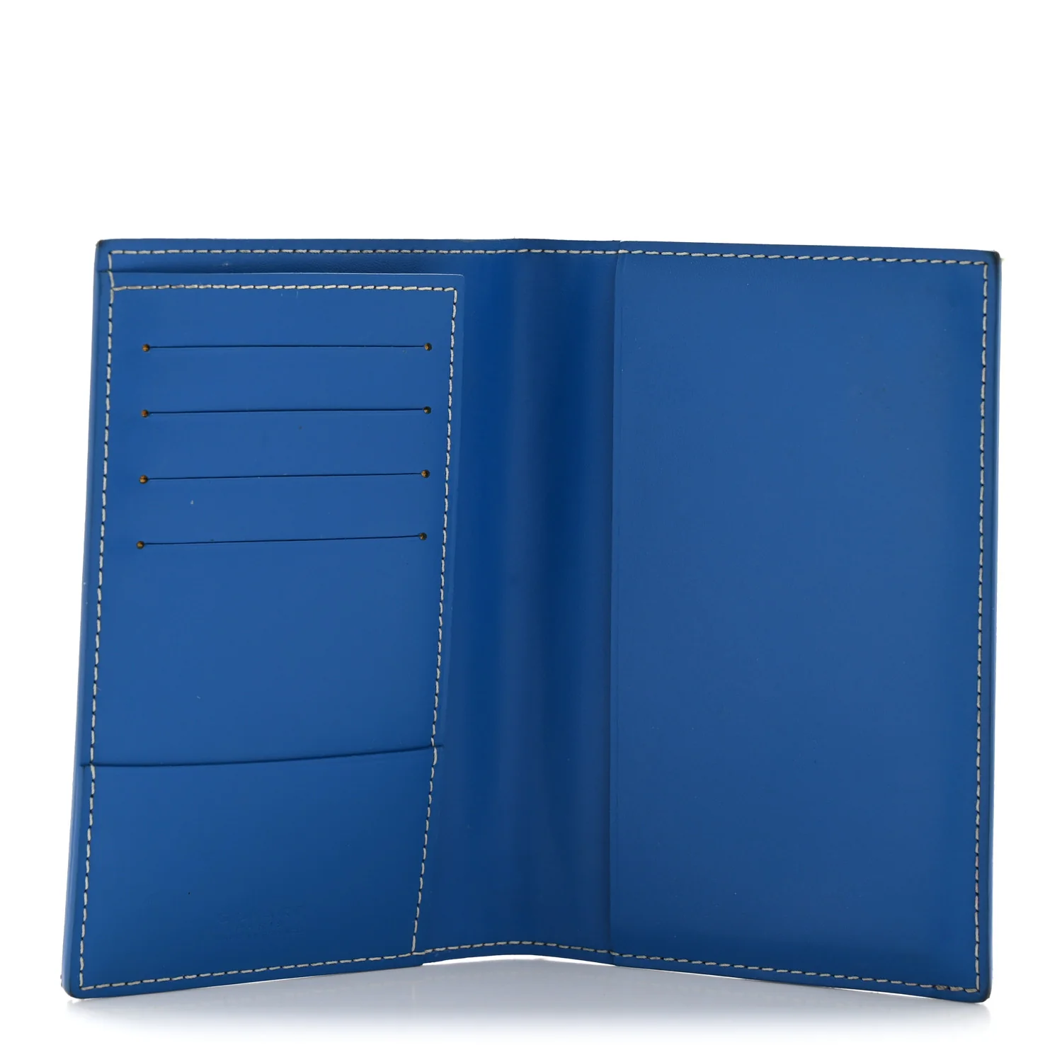 Goyardine Grenelle Passport Wallet Sky Blue - Image 5