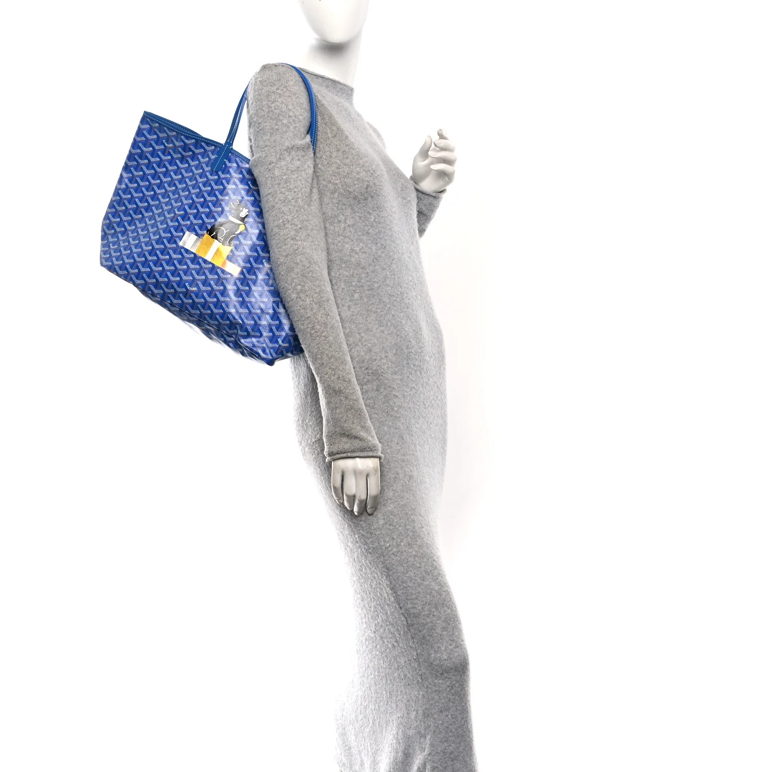 Goyardine Hulot Junior Saint Louis PM Sky Blue - Image 2