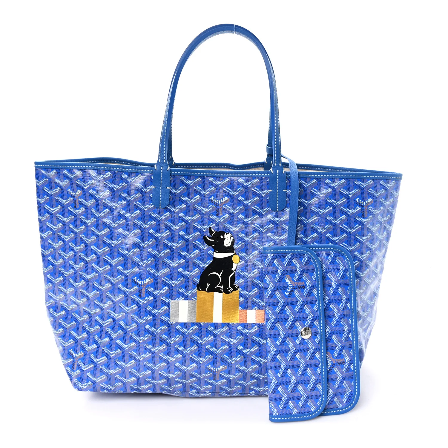 Goyardine Hulot Junior Saint Louis PM Sky Blue - Image 3