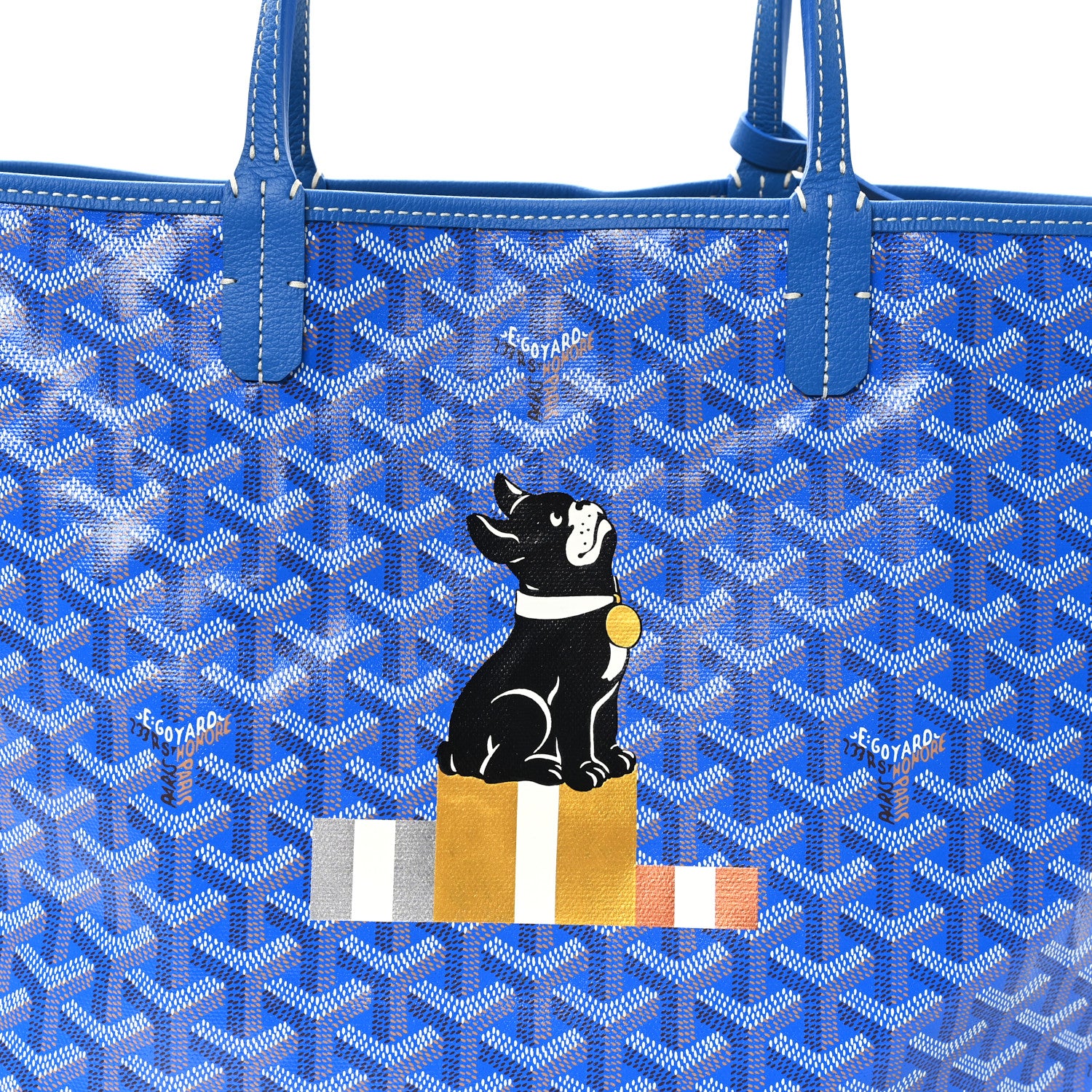 Goyardine Hulot Junior Saint Louis PM Sky Blue - Image 9