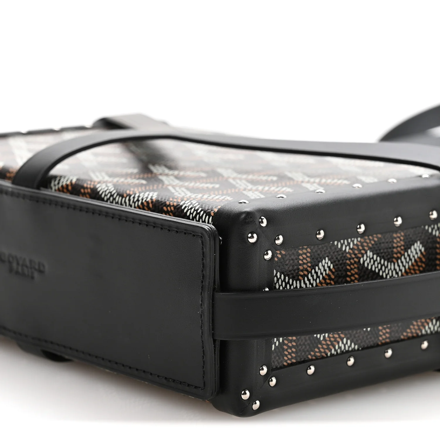 Goyardine Minaudiere Trunk Bag Black - Image 10