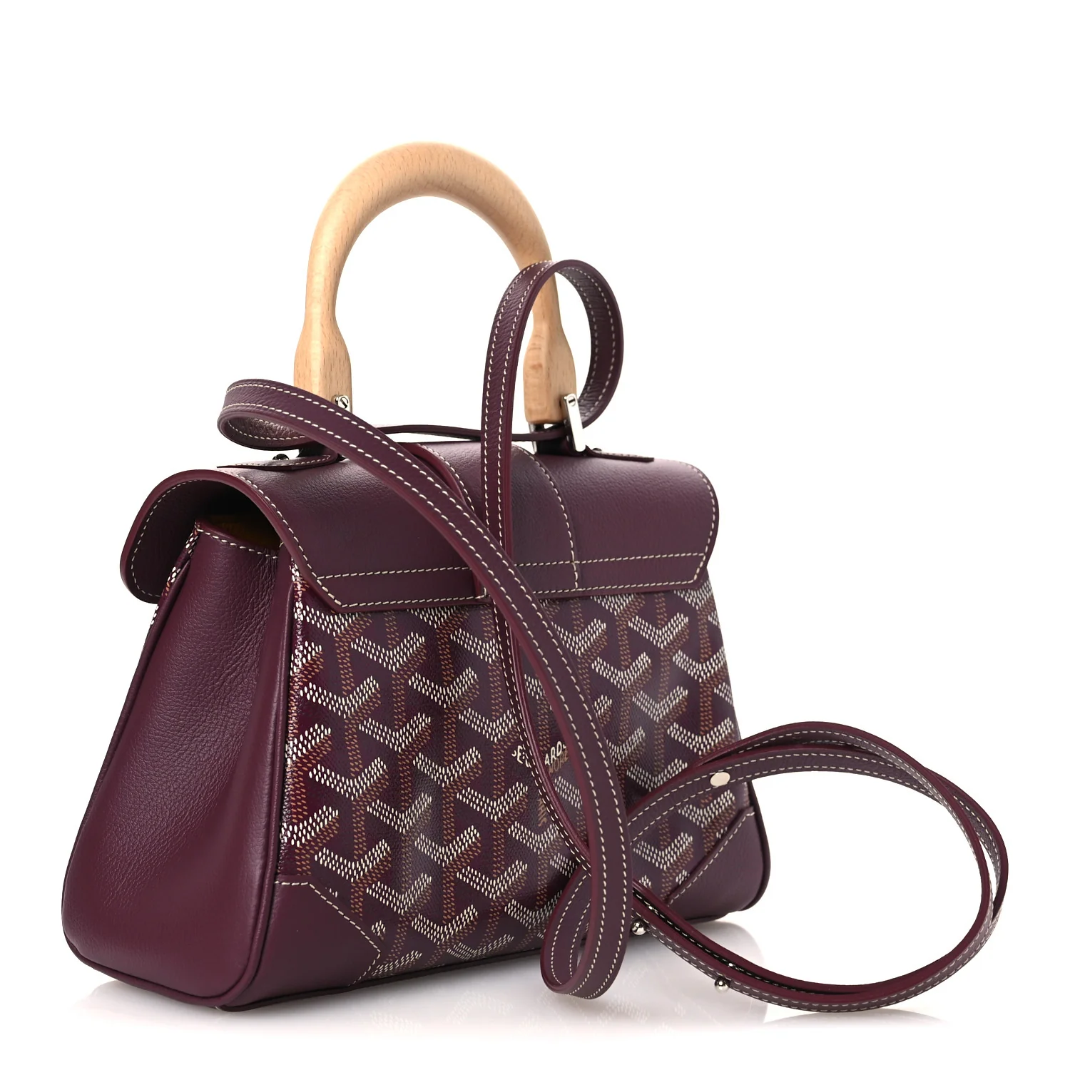 Goyardine Mini Saigon Burgundy - Image 3