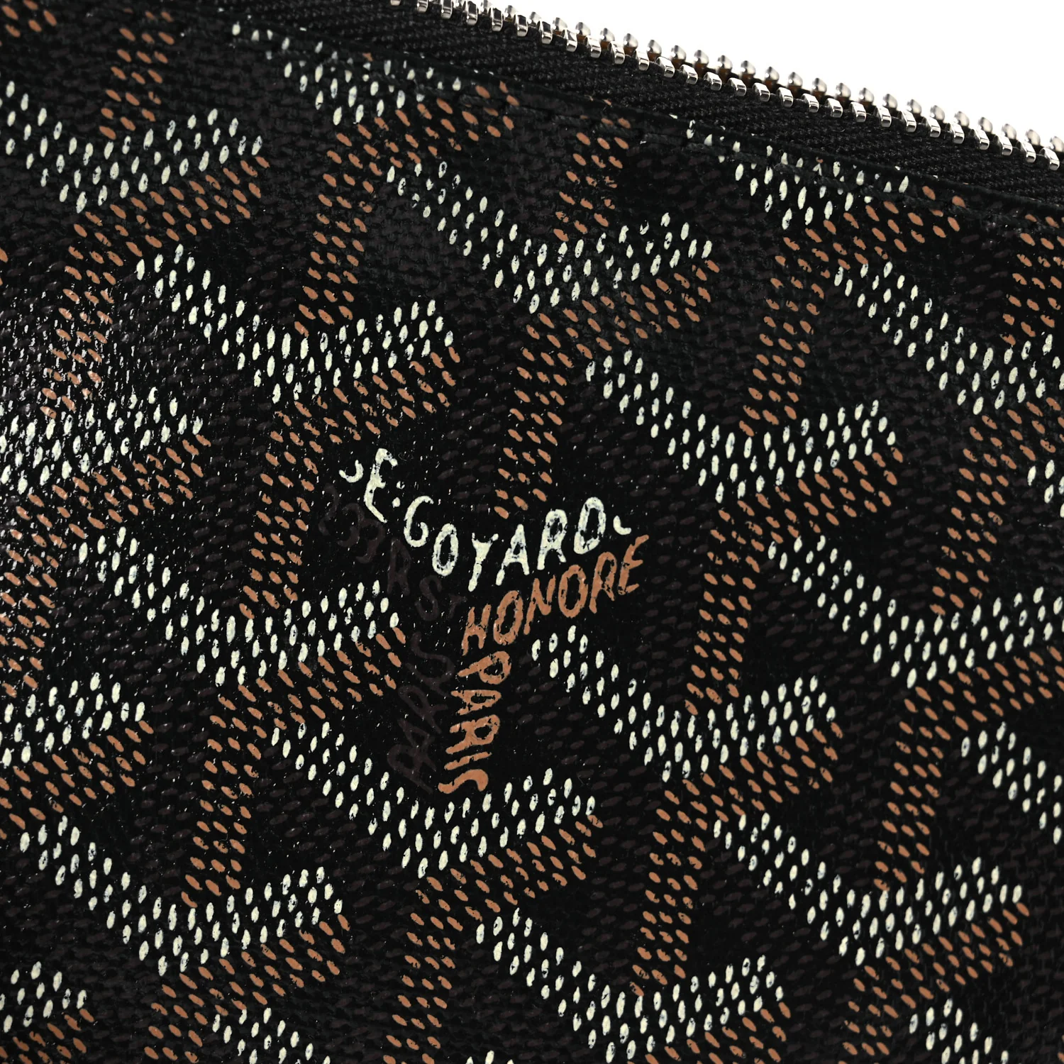 Goyardine Mini Senat Pochette Black - Image 7