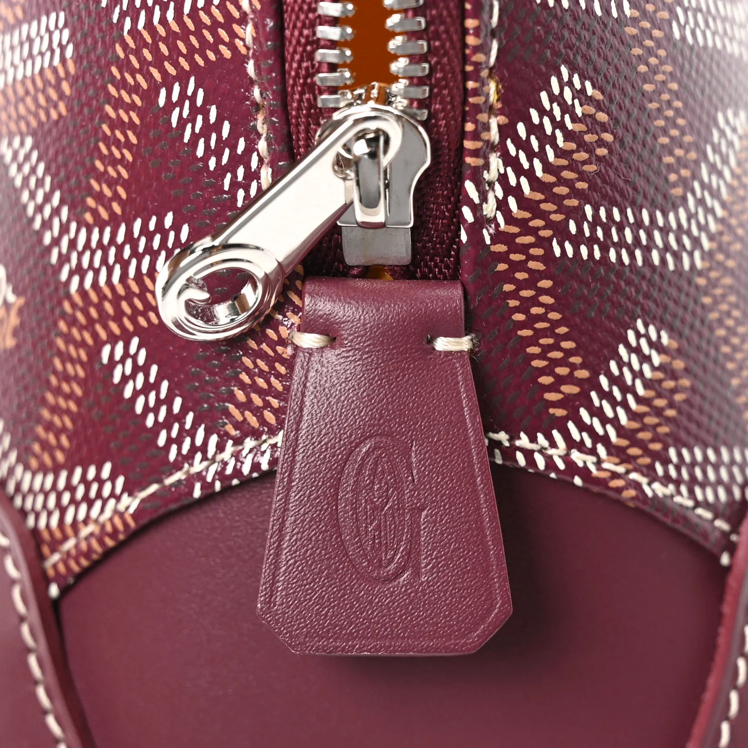 Goyardine Mini Vendome Burgundy - Image 6