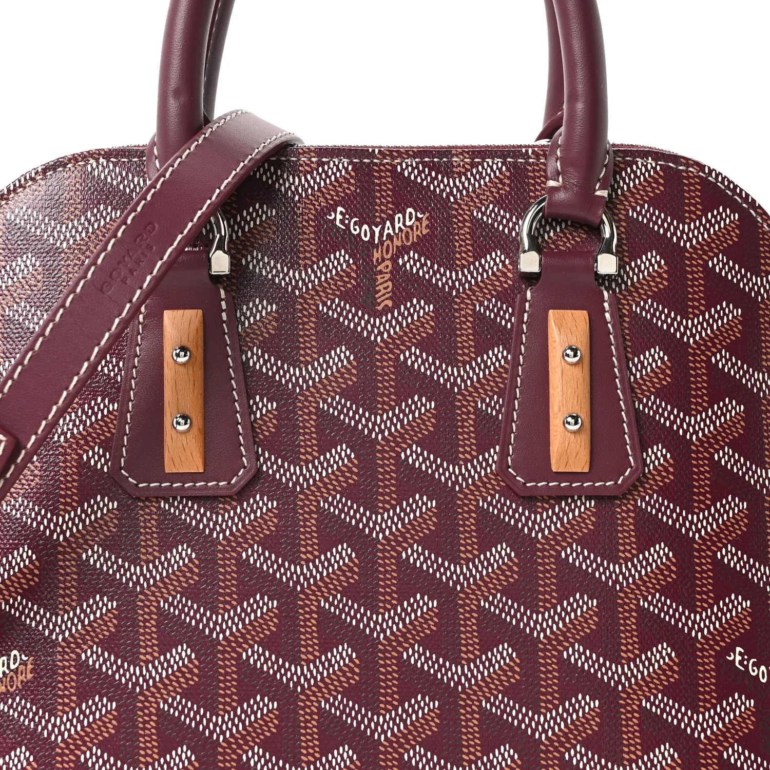 Goyardine Mini Vendome Burgundy - Image 7