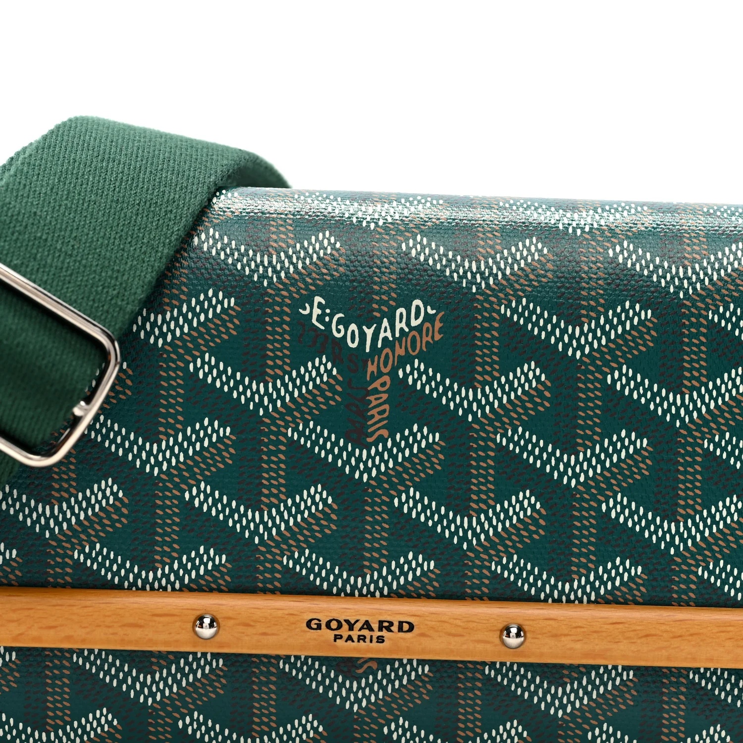 Goyardine Monte Carlo Mini Case Green - Image 7