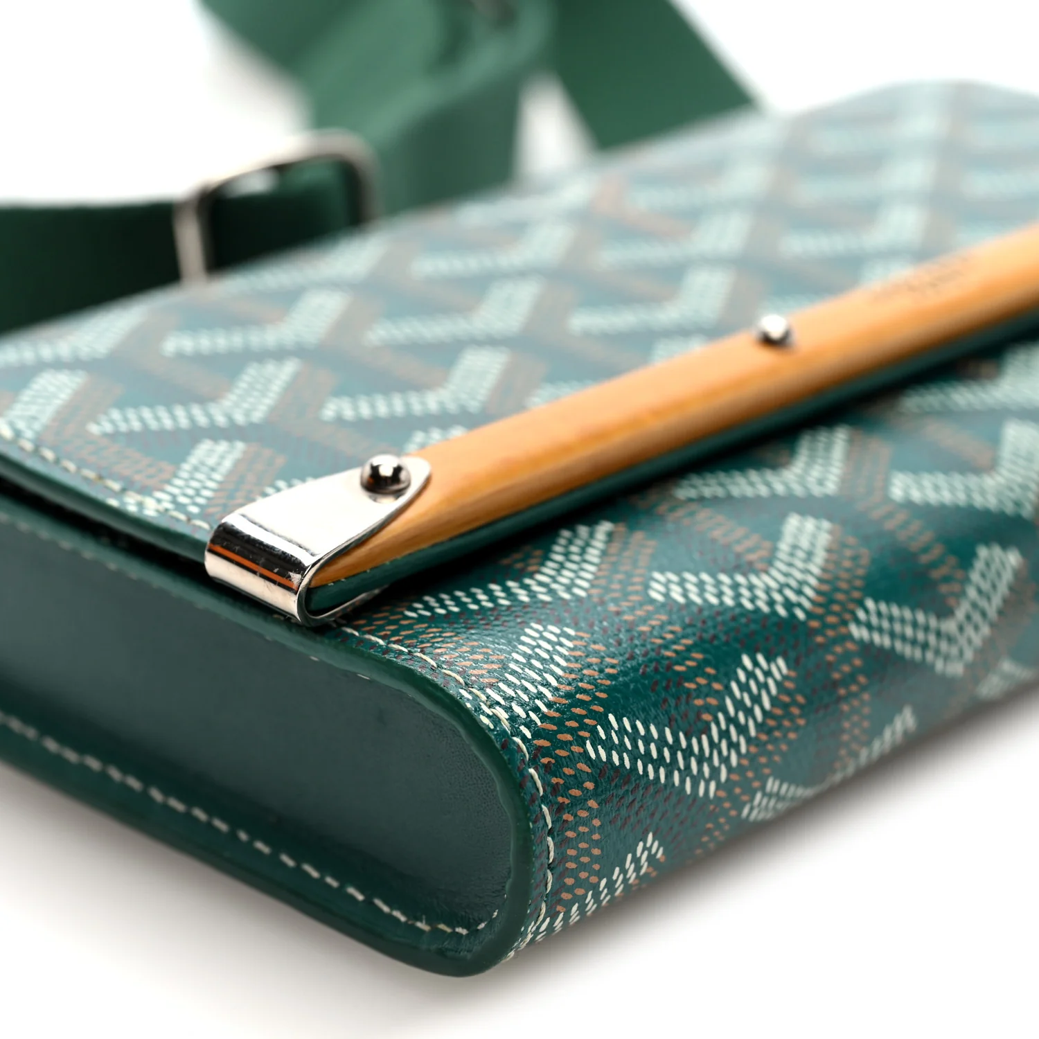 Goyardine Monte Carlo Mini Case Green - Image 8
