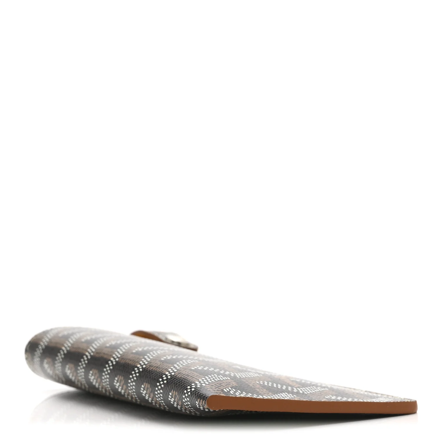 Goyardine Montmartre Glasses Case Black Gold - Image 4