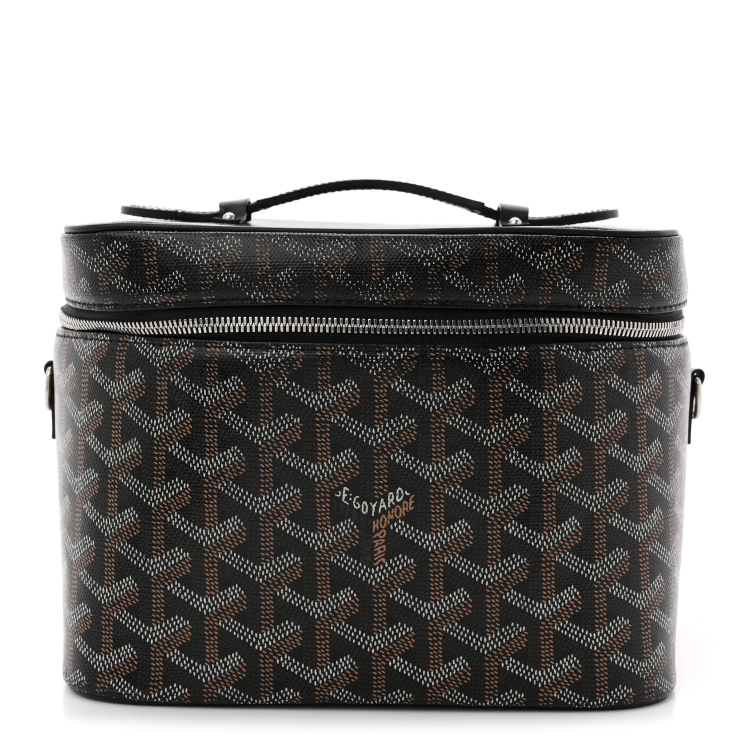 Goyardine Muse Vanity Case Black