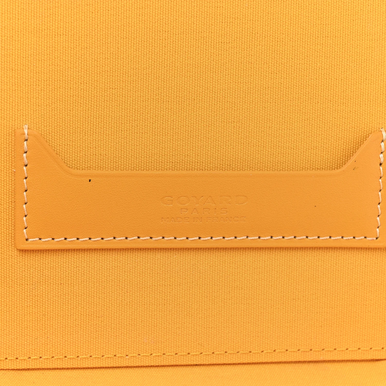 Goyardine Muse Vanity Case Yellow - Image 7