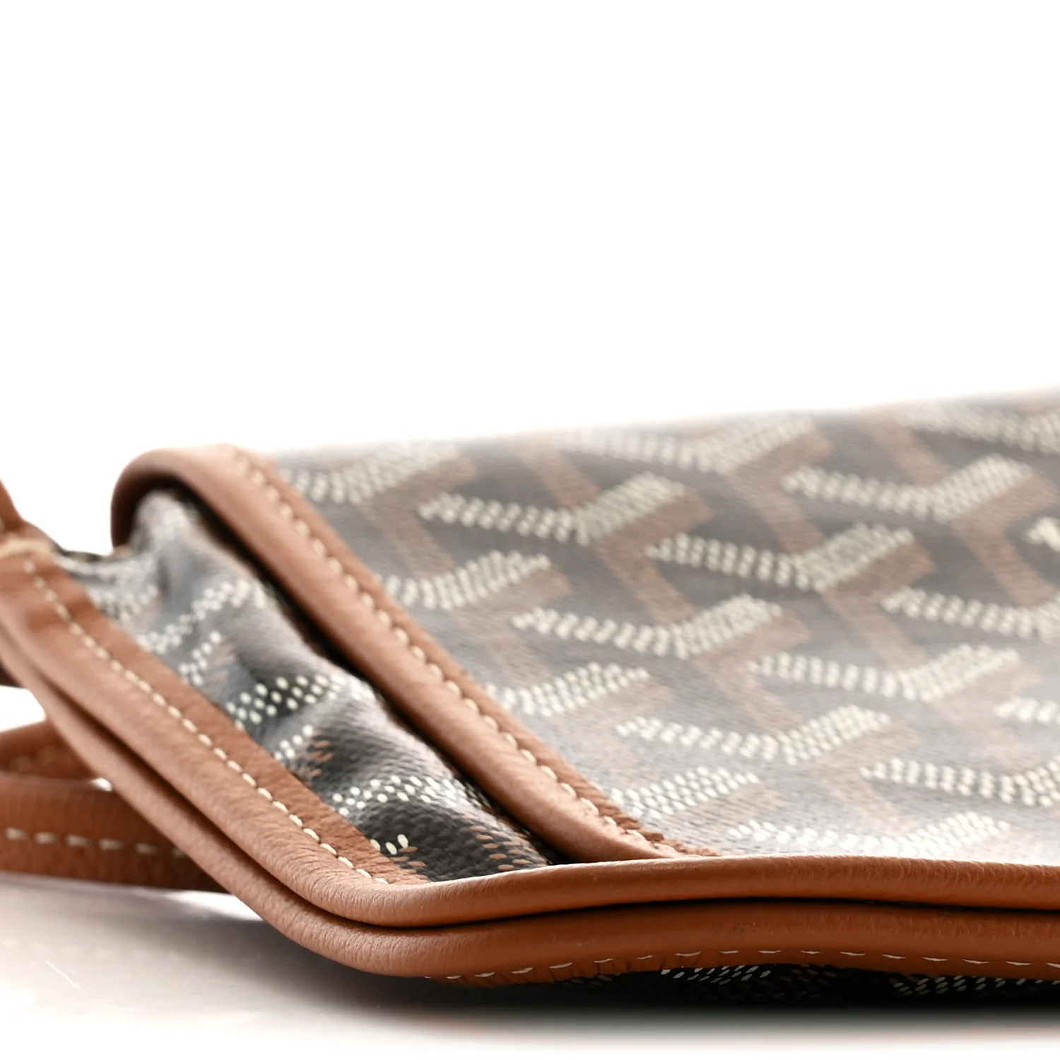 Goyardine Plumet Wallet Clutch Black Gold - Image 8