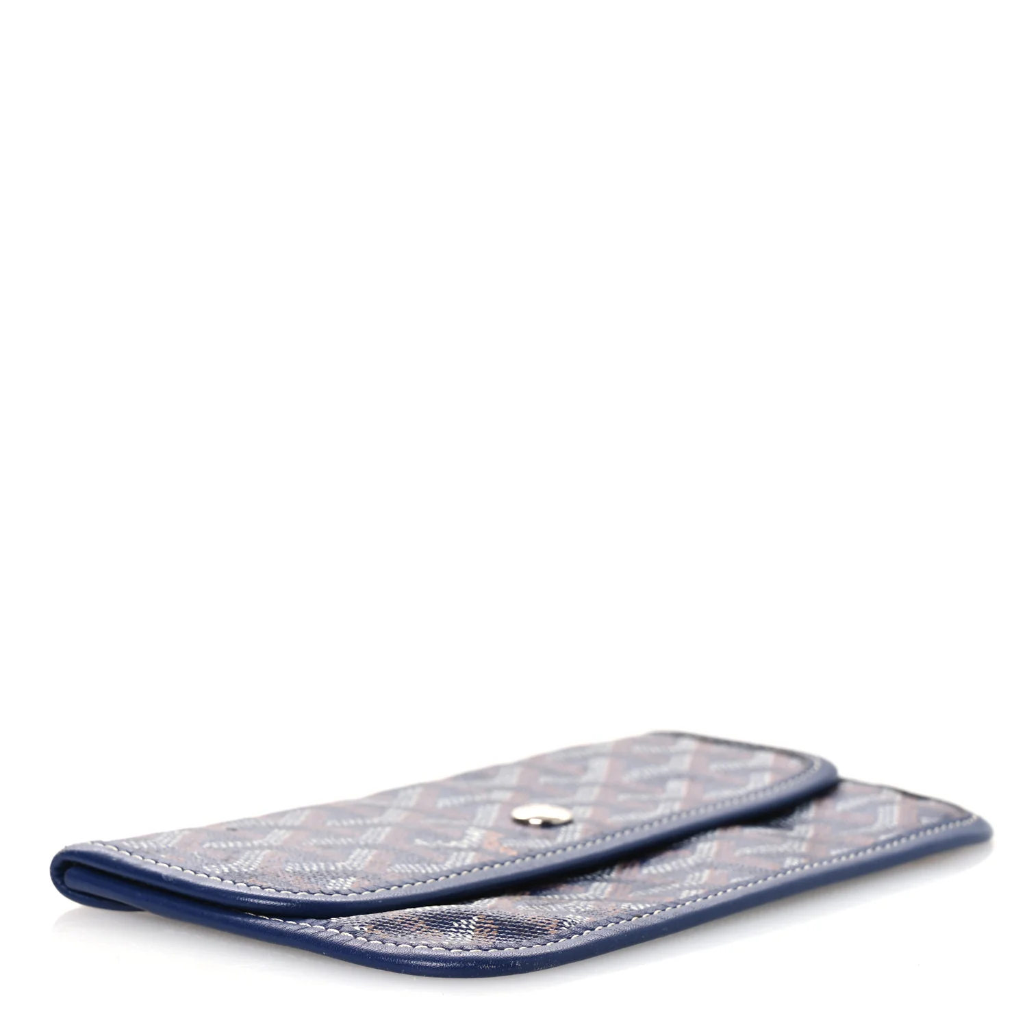 Goyardine Pouch Navy - Image 4