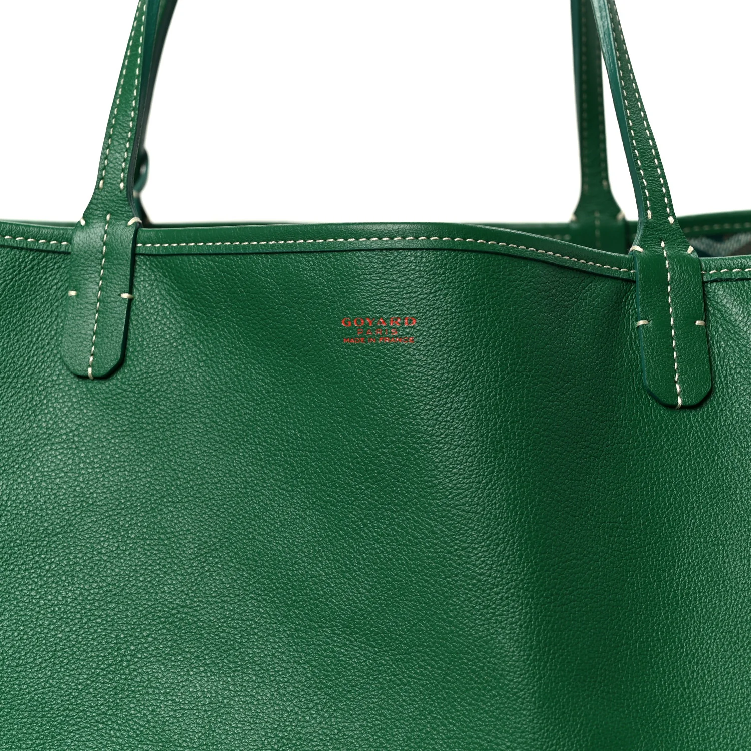 Goyardine Reversible Anjou GM Green - Image 15