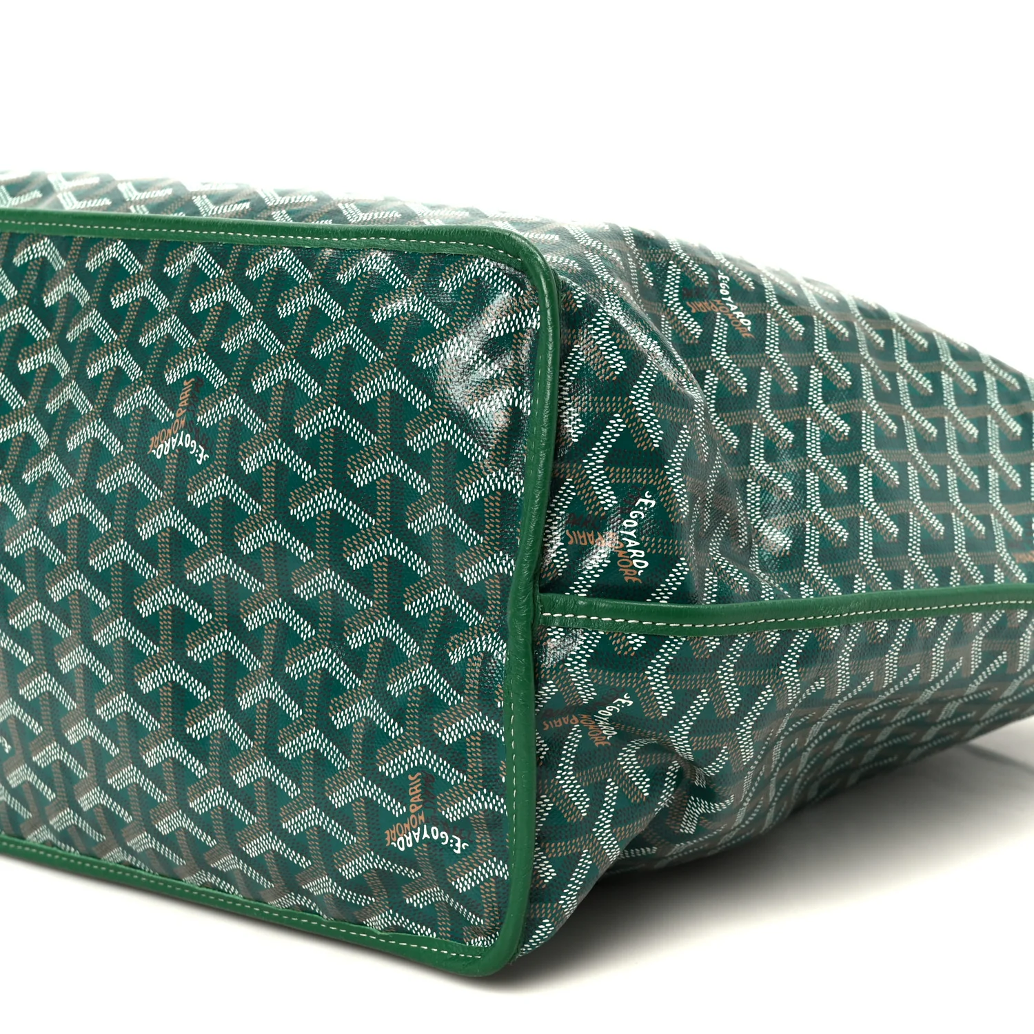 Goyardine Reversible Anjou GM Green - Image 18