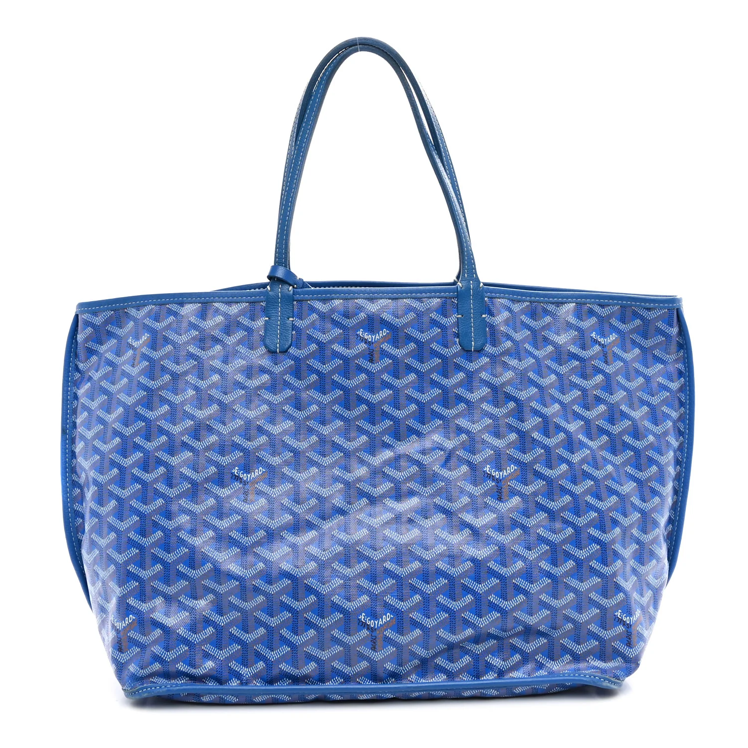 Goyardine Reversible Anjou PM Sky Blue