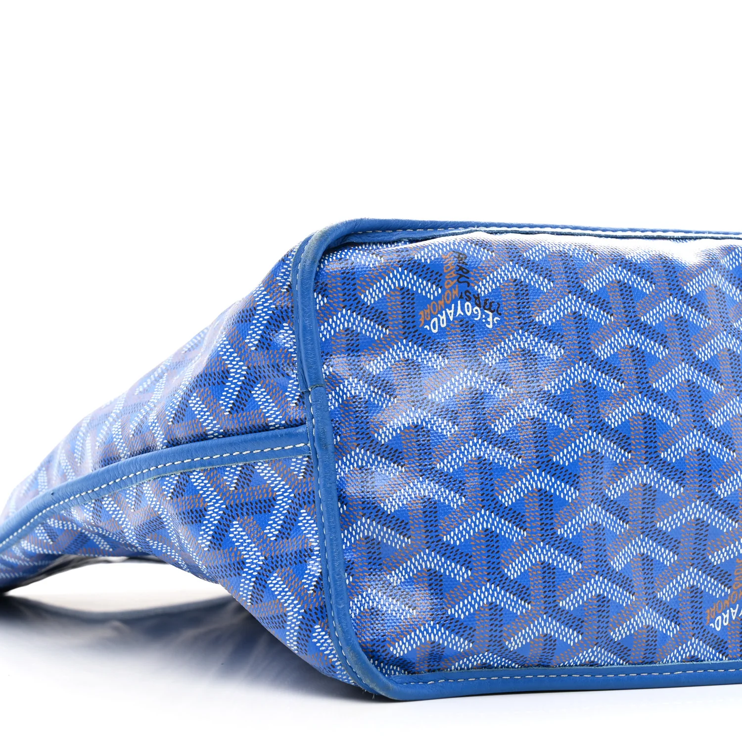 Goyardine Reversible Anjou PM Sky Blue - Image 13