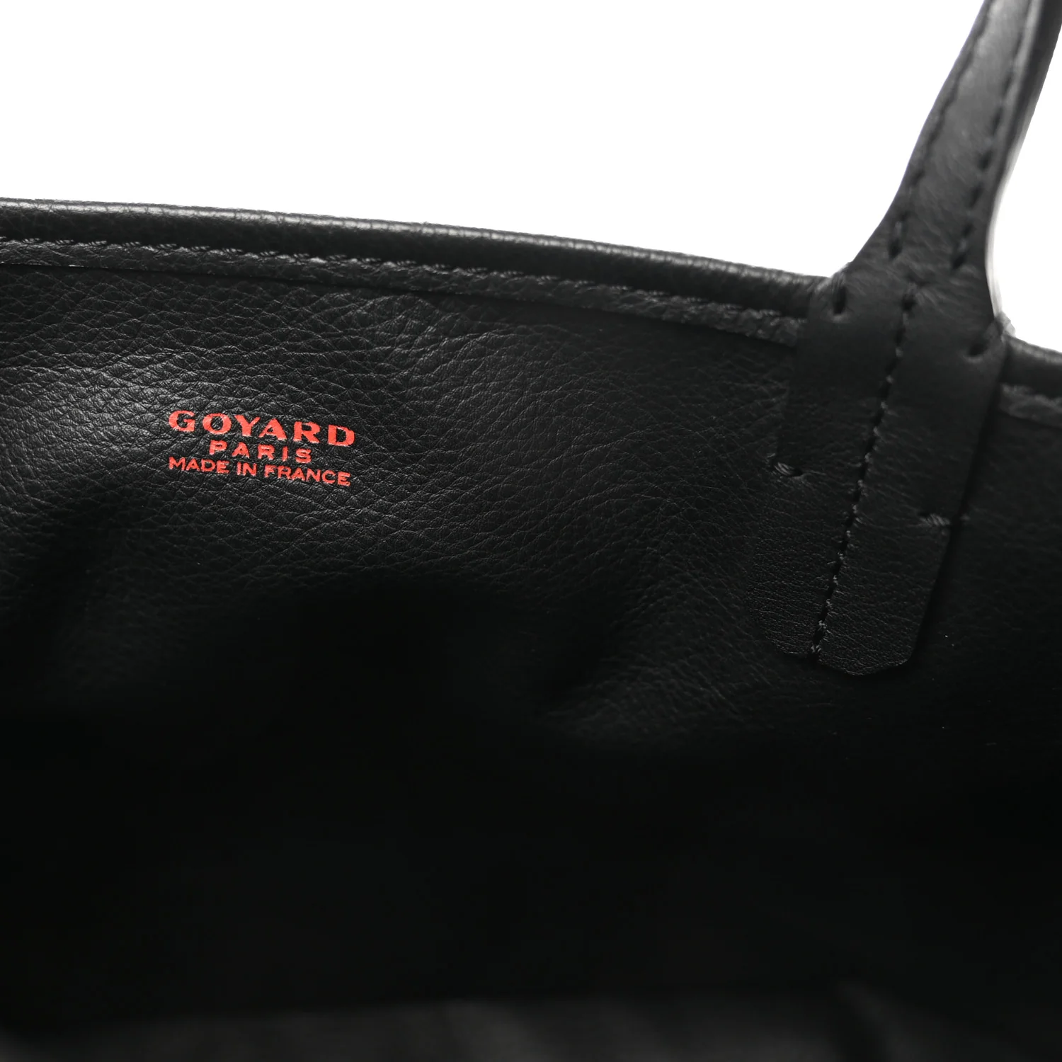 Goyardine Reversible Mini Anjou Black - Image 7