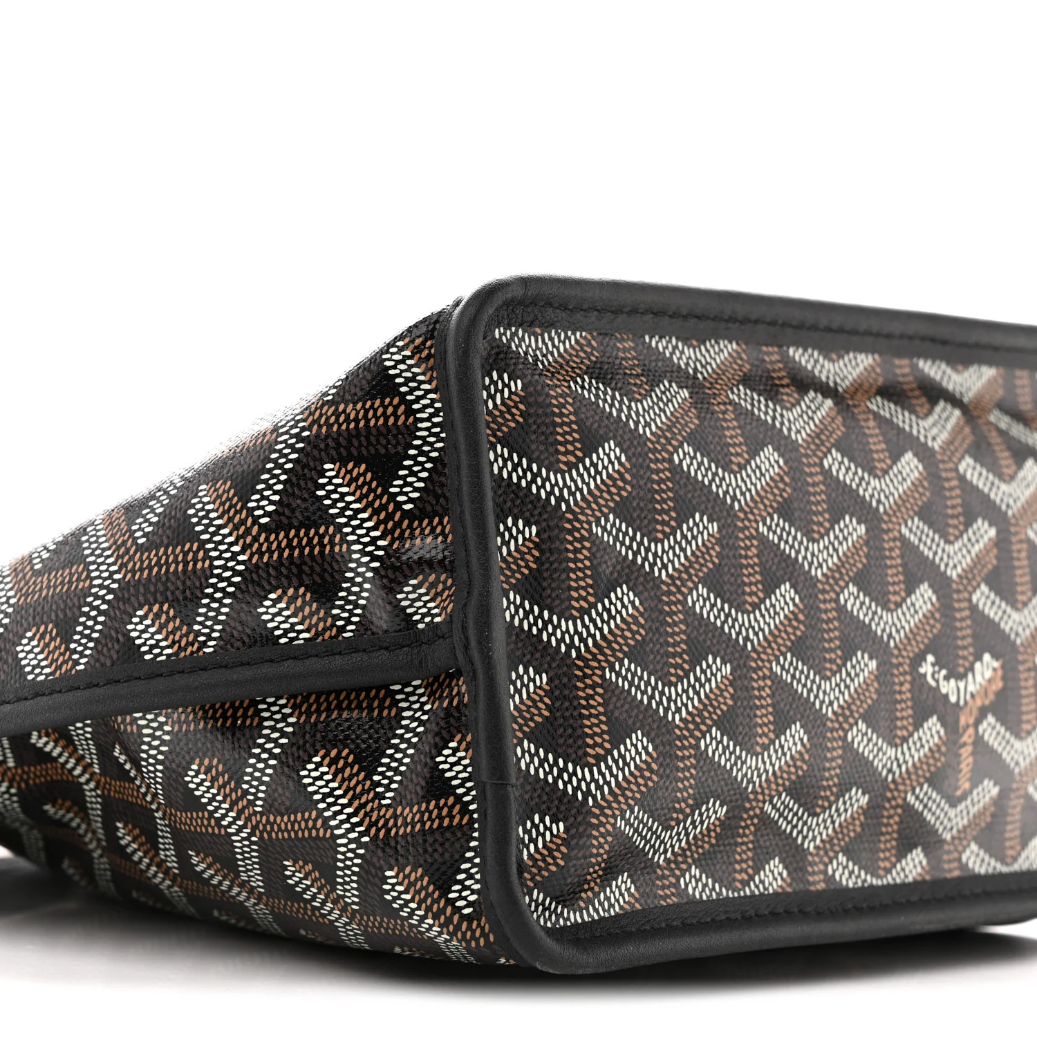 Goyardine Reversible Mini Anjou Black - Image 11