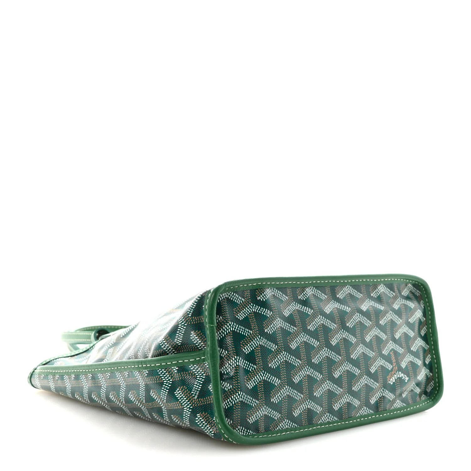 Goyardine Reversible Mini Anjou Green - Image 5