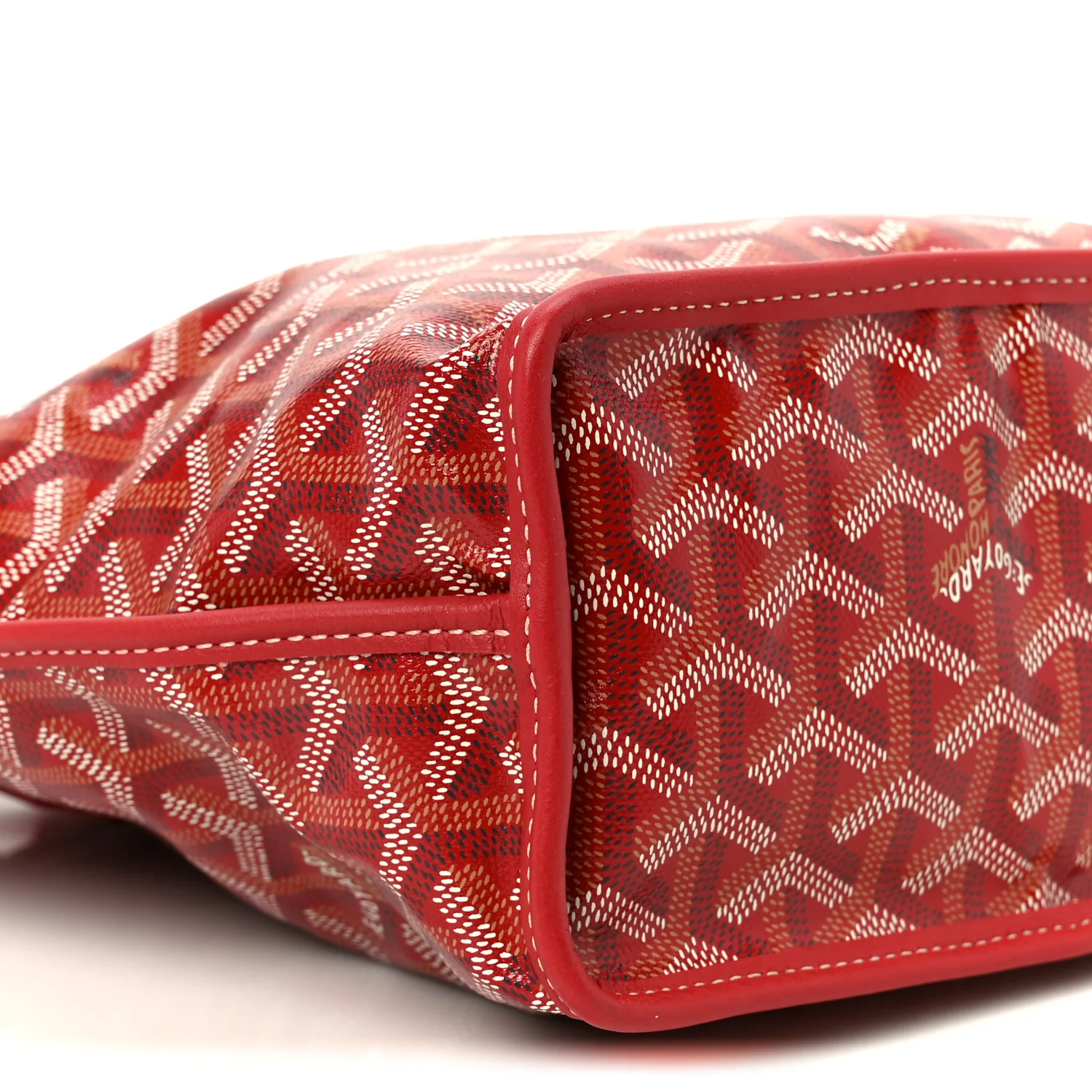 Goyardine Reversible Mini Anjou Red - Image 17
