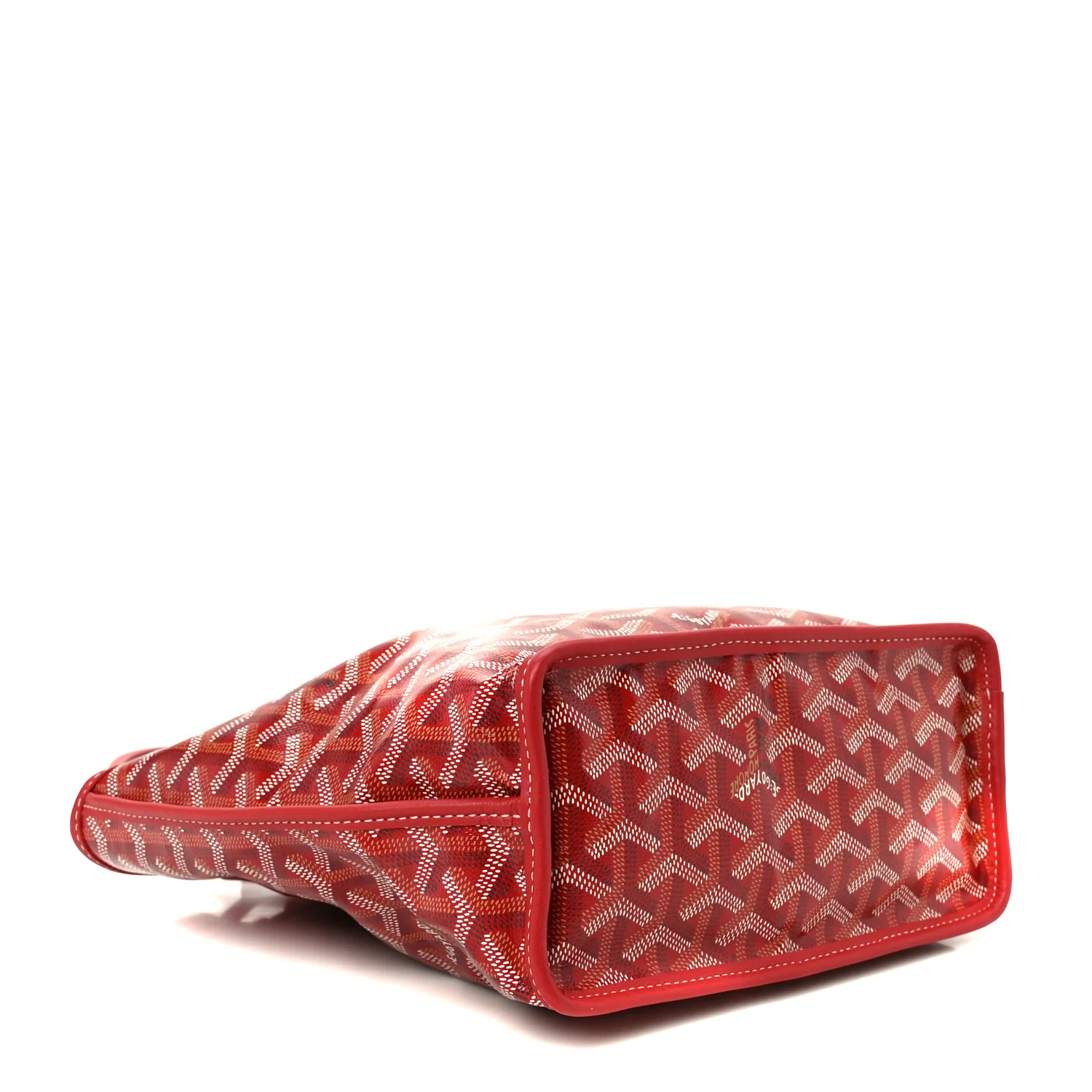 Goyardine Reversible Mini Anjou Red - Image 6