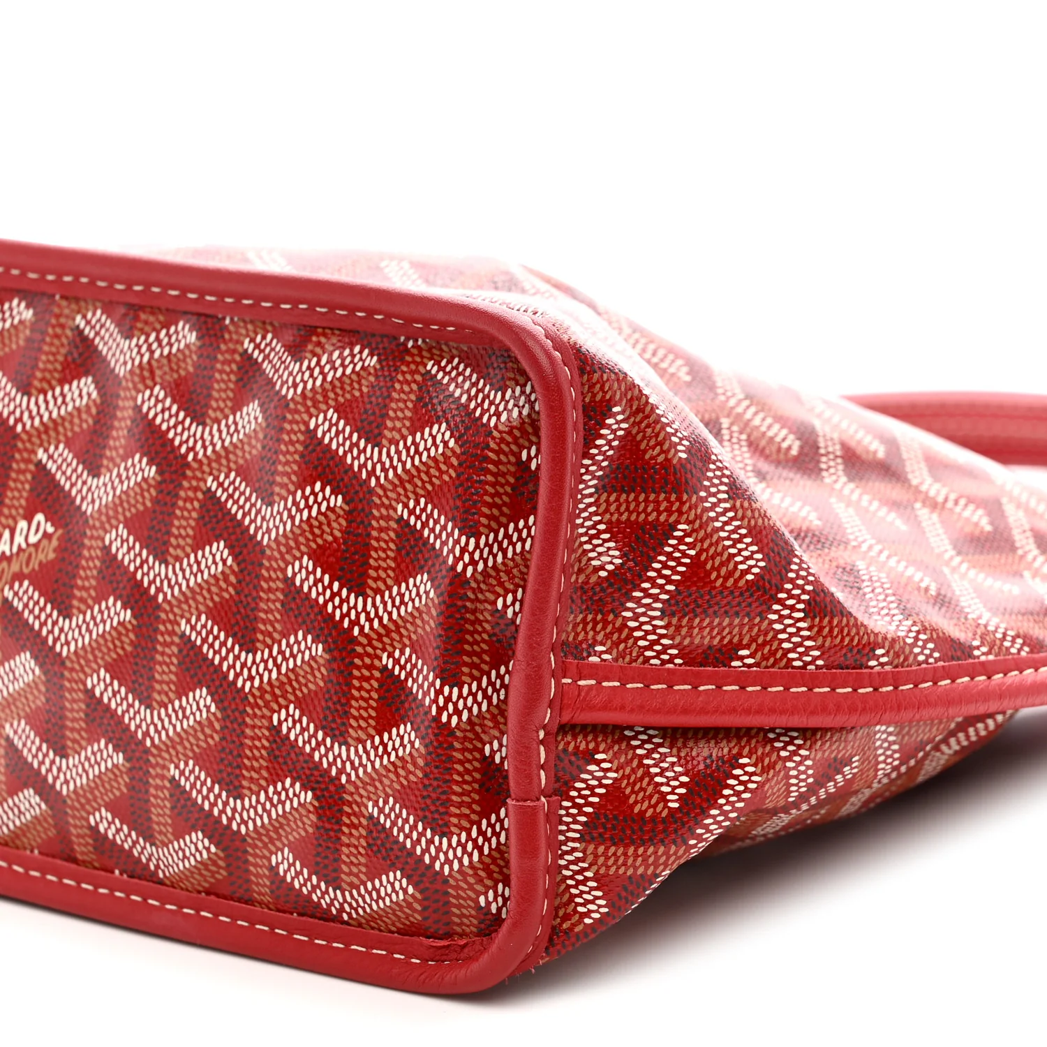 Goyardine Reversible Mini Anjou Red - Image 17