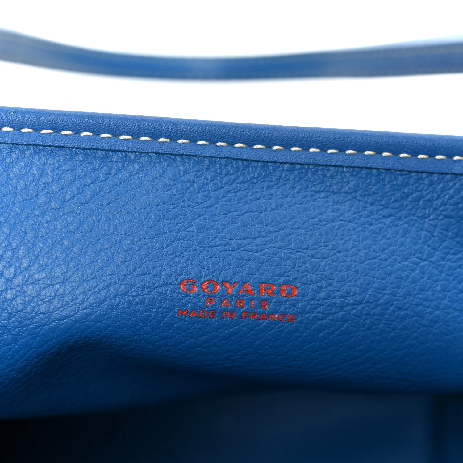 Goyardine Reversible Mini Anjou Sky Blue - Image 11