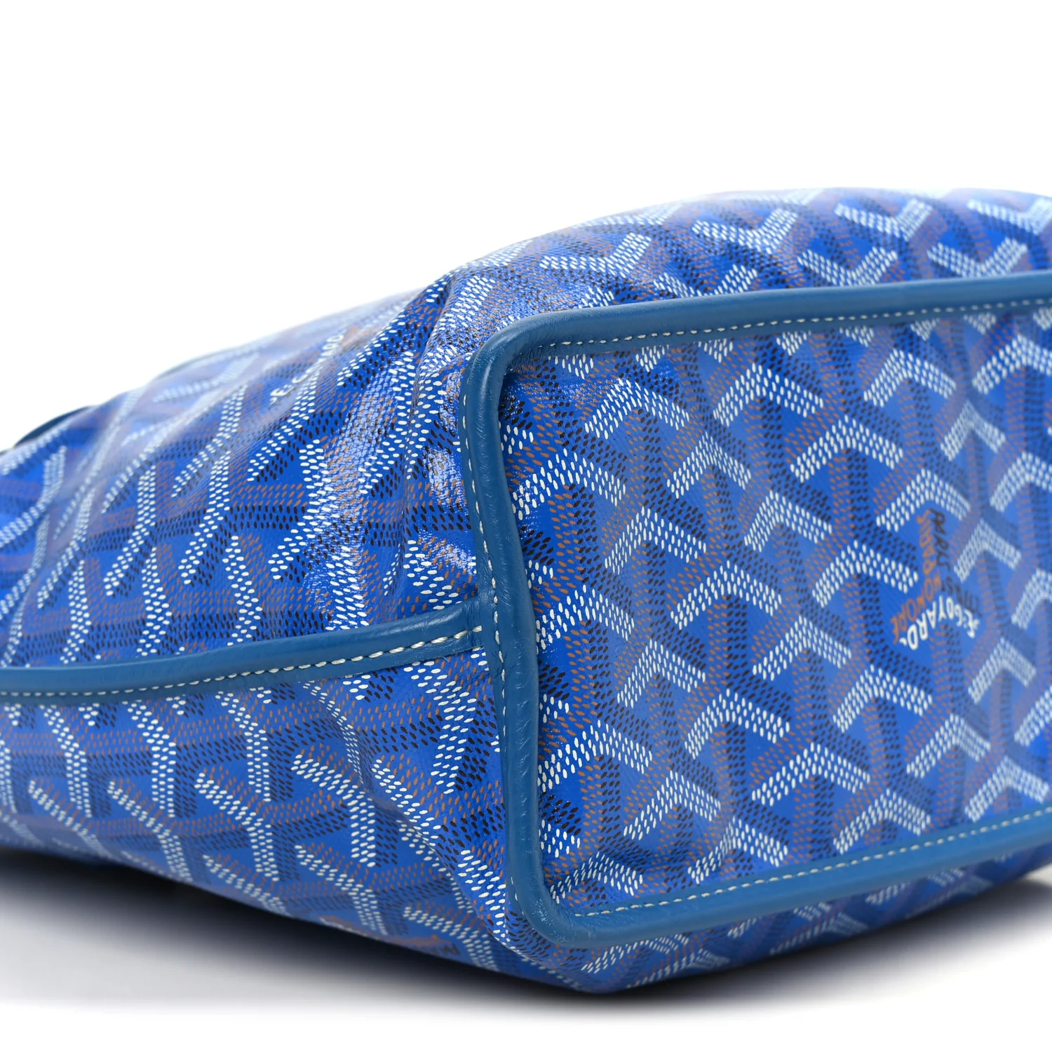 Goyardine Reversible Mini Anjou Sky Blue - Image 17