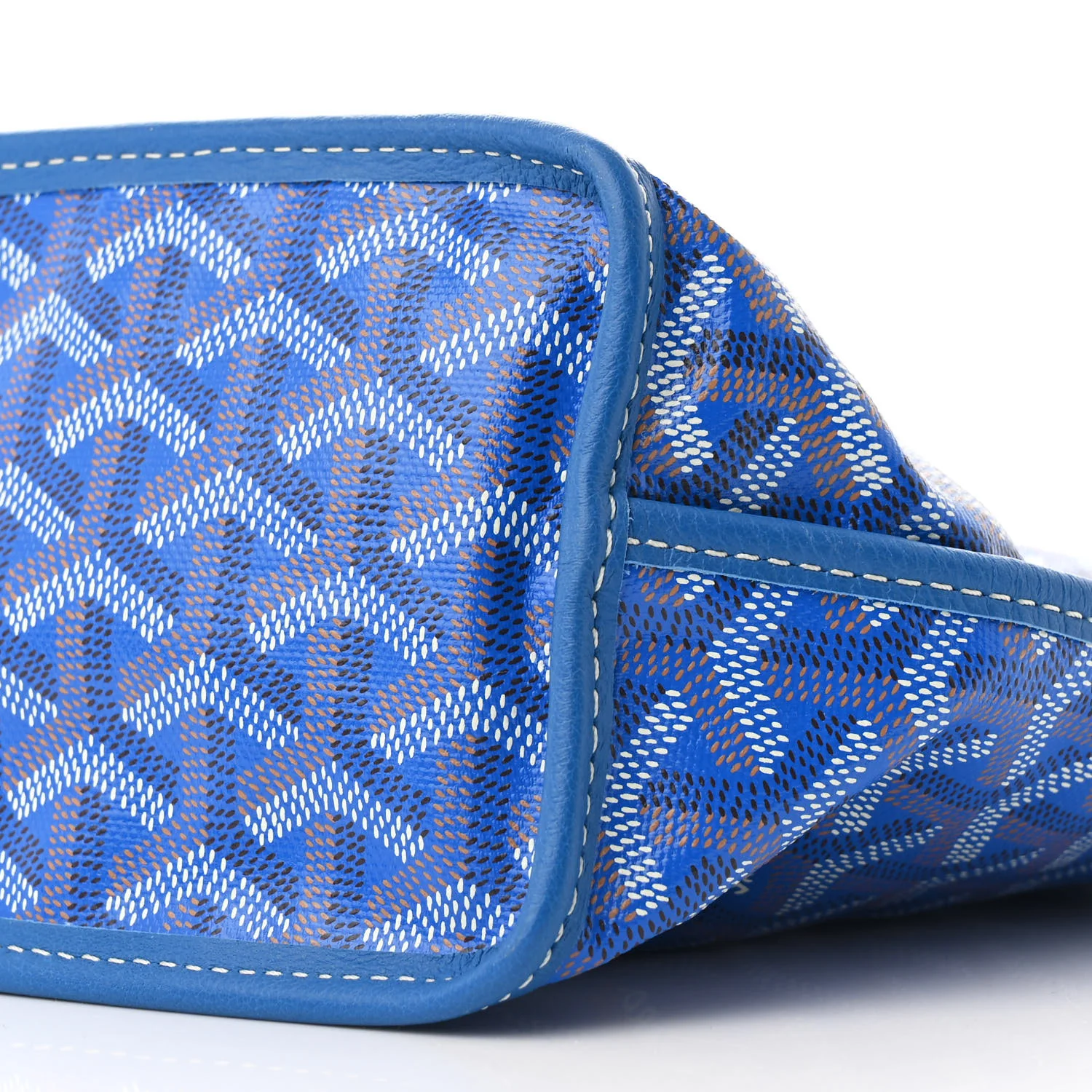 Goyardine Reversible Mini Anjou Sky Blue - Image 18