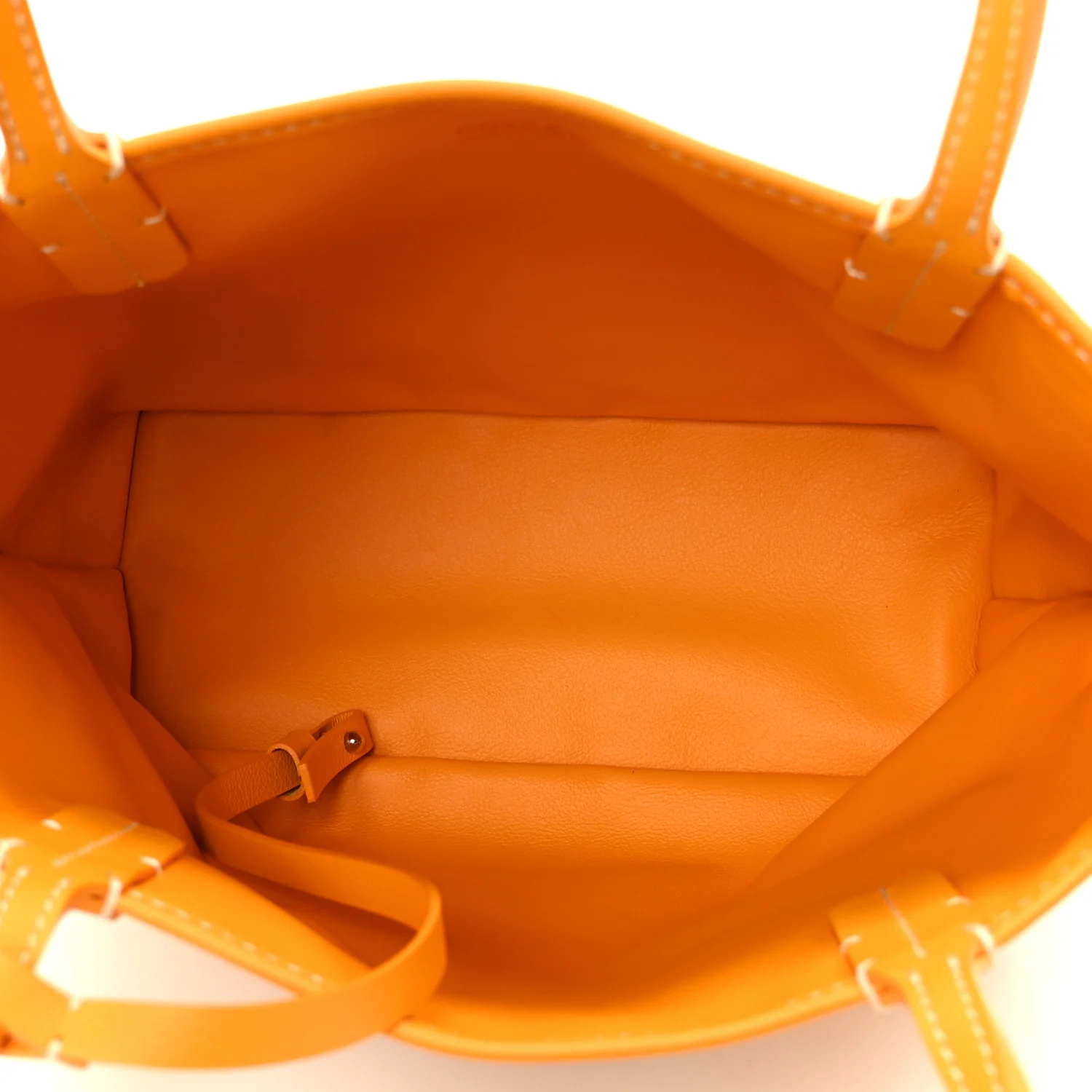 Goyardine Reversible Mini Anjou Yellow - Image 9