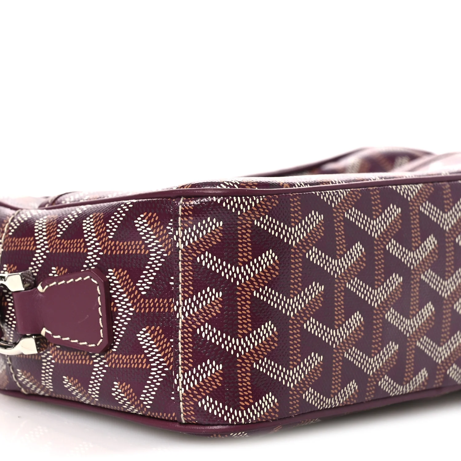 Goyardine Sac Cap Vert Burgundy - Image 8