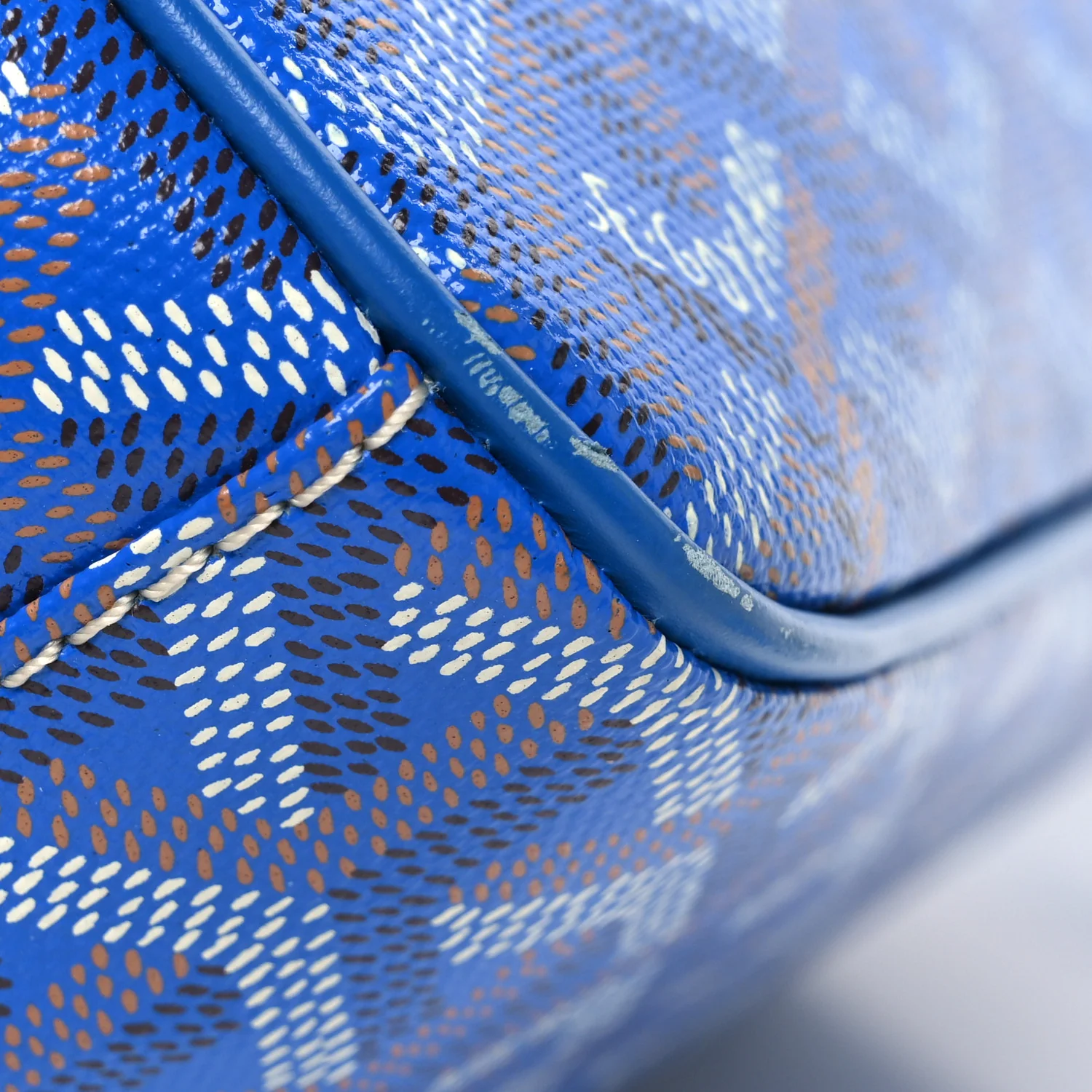 Goyardine Sac Cap Vert Sky Blue - Image 12