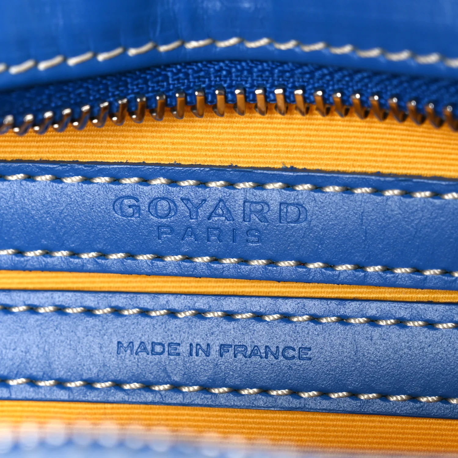 Goyardine Sac Cap Vert Sky Blue - Image 6