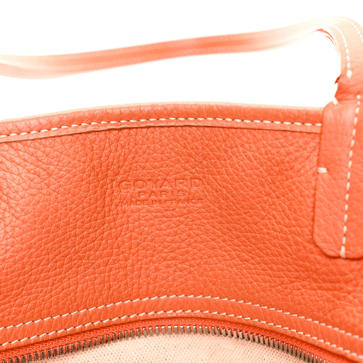 Goyardine Sac Hardy Pet Carrier PM Orange - Image 6