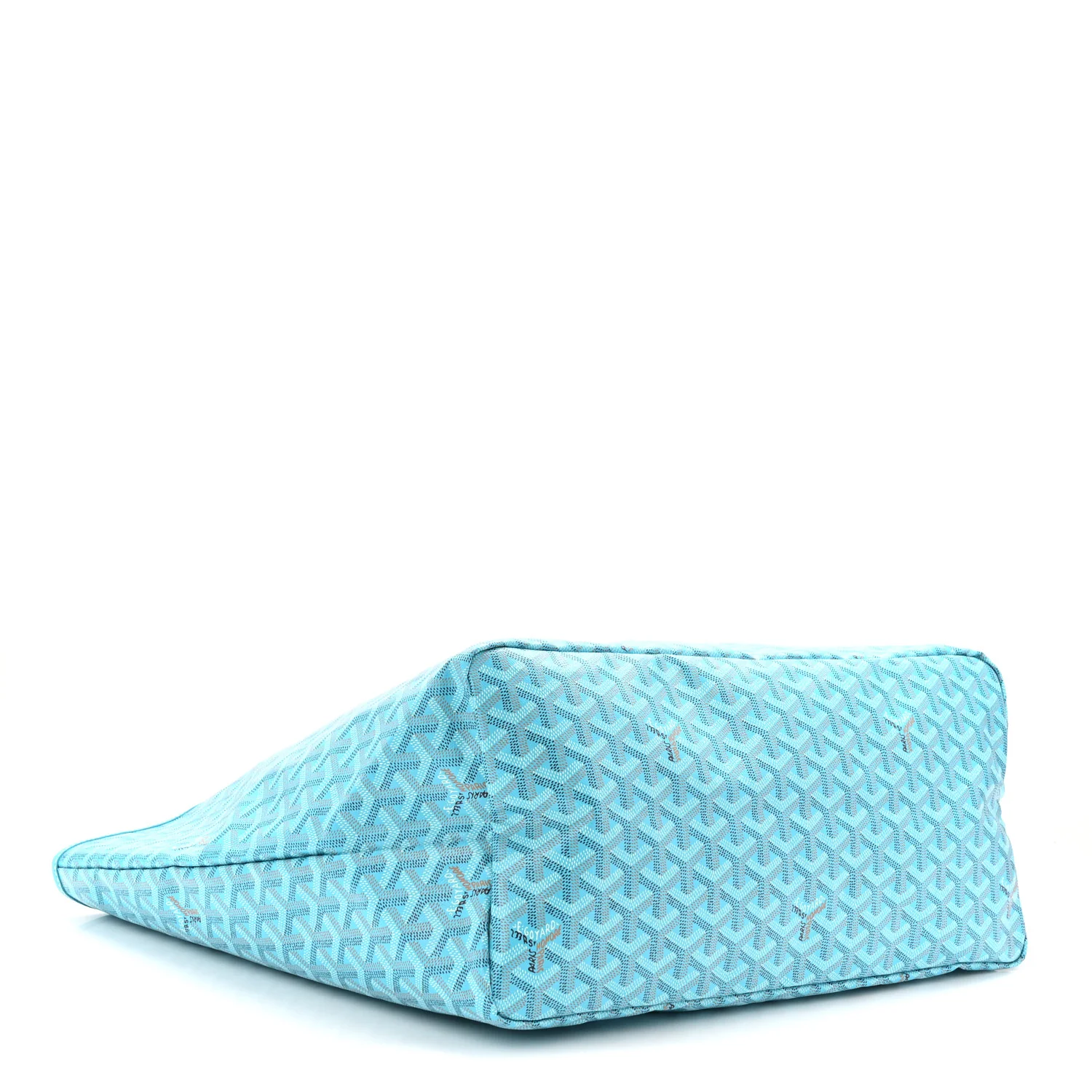 Goyardine Saint Louis GM Balise Beach Towel Set Turquoise - Image 5