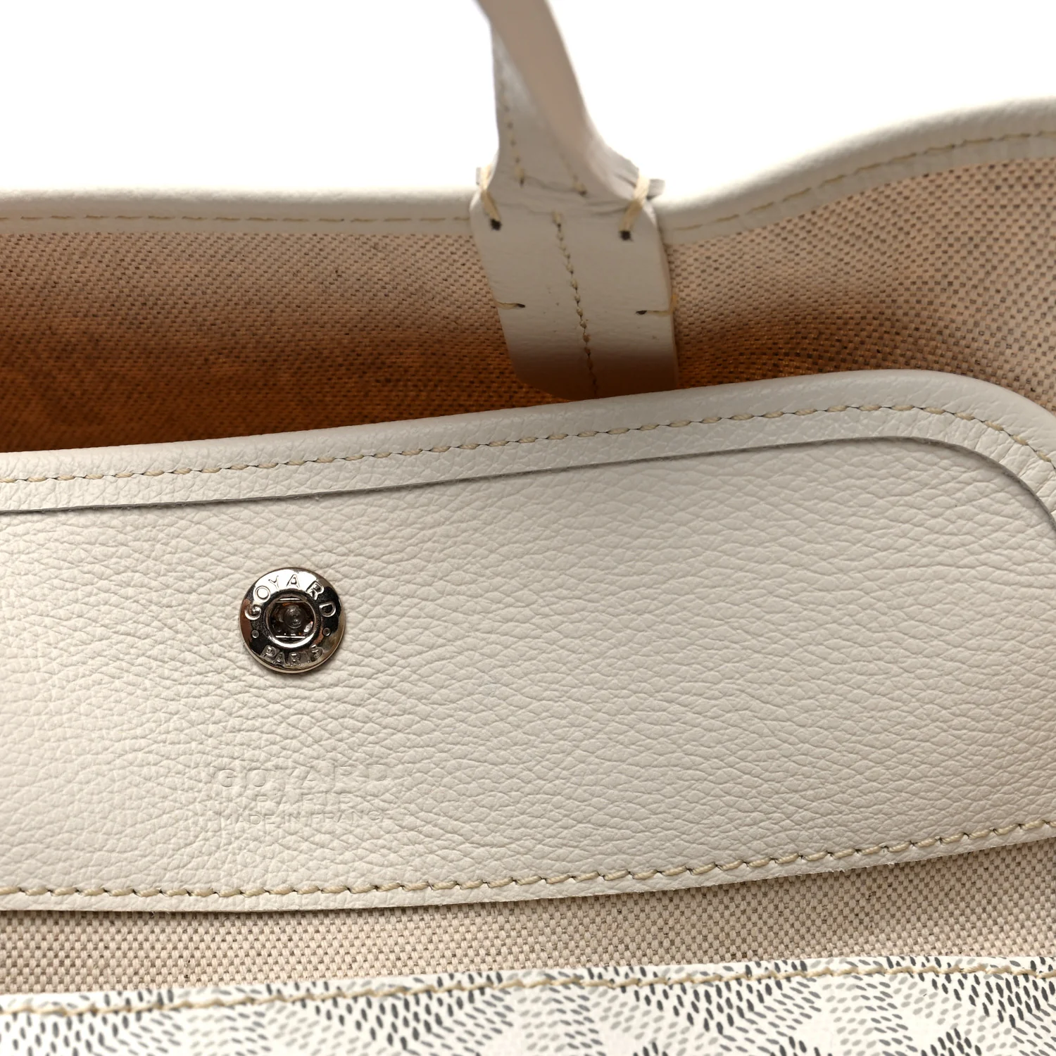 Goyardine Saint Louis PM White - Image 7