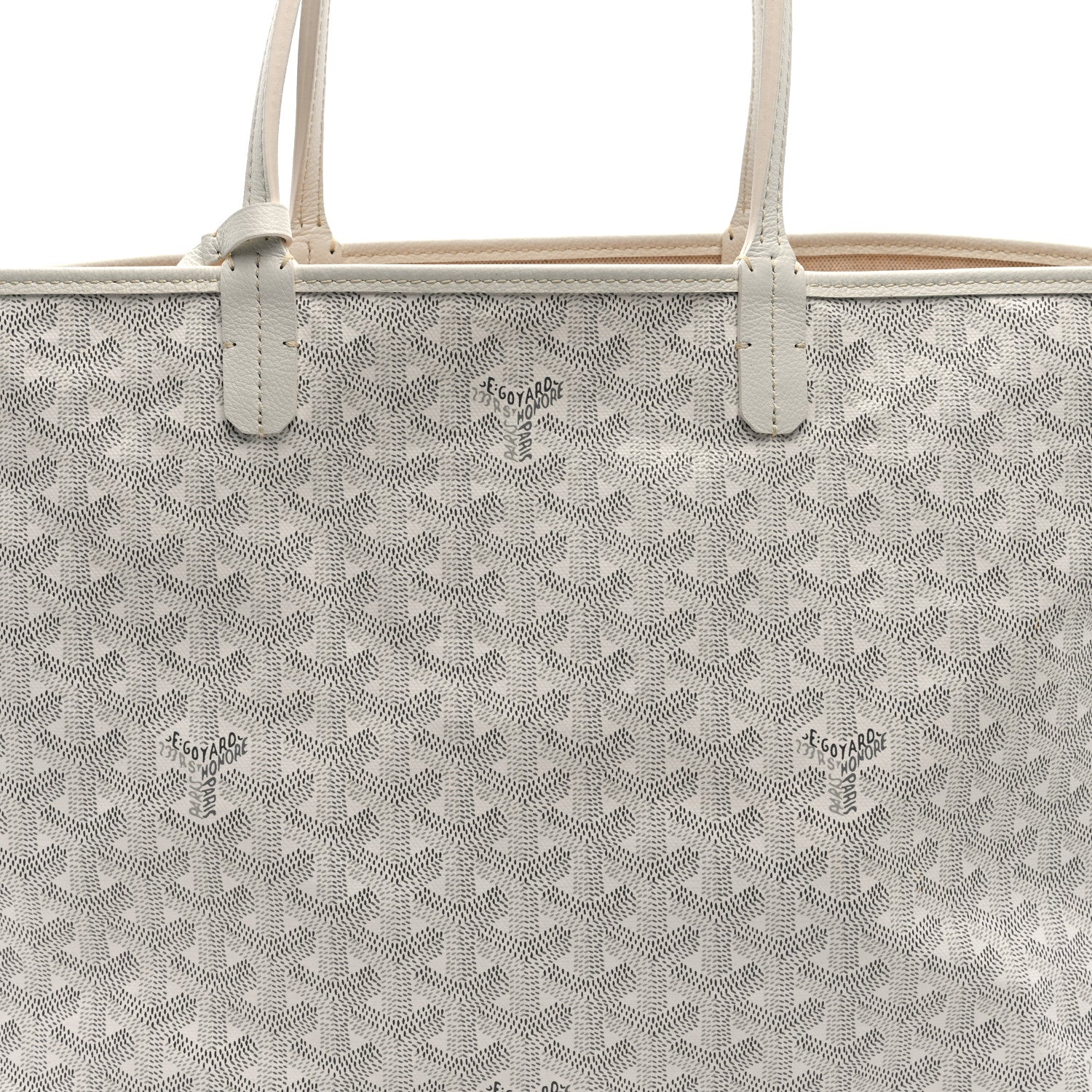 Goyardine Saint Louis PM White - Image 8