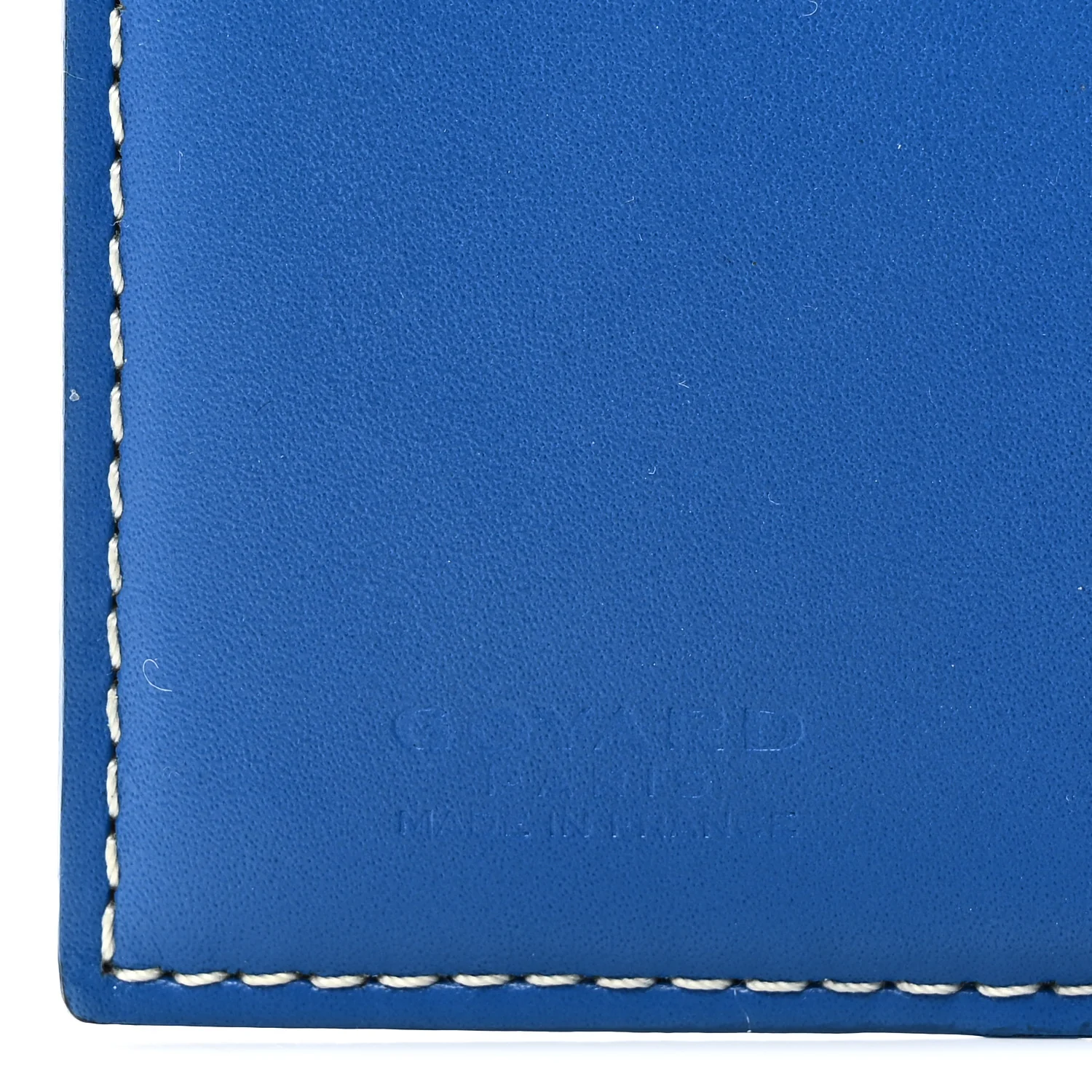 Goyardine Saint Marc Folding Card Case Sky Blue - Image 6