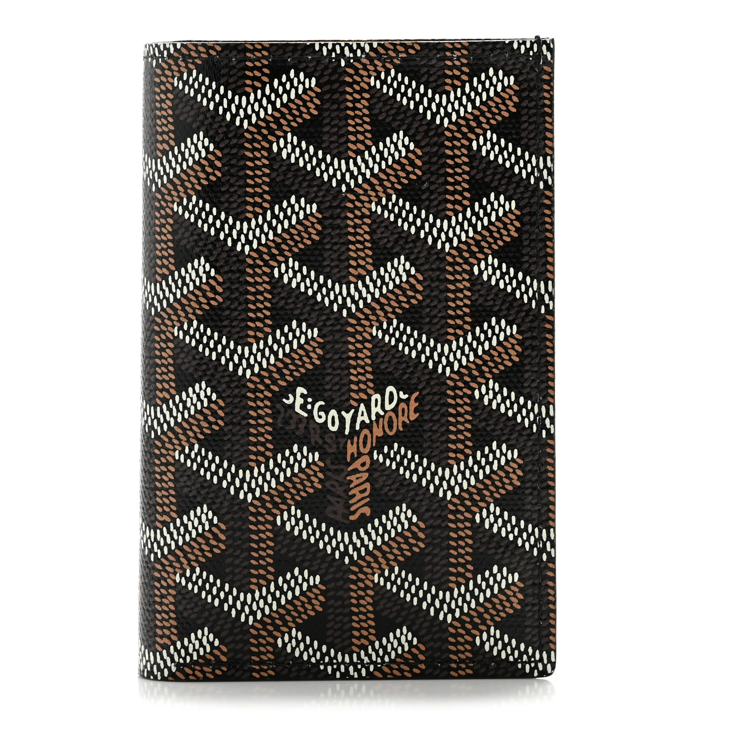 Goyardine Saint Pierre Card Holder Black