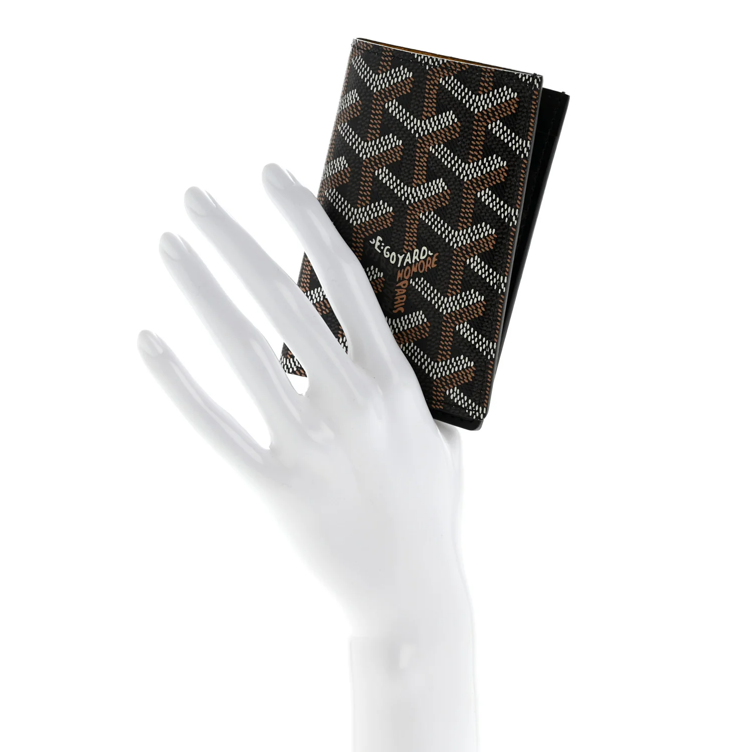 Goyardine Saint Pierre Card Holder Black - Image 2