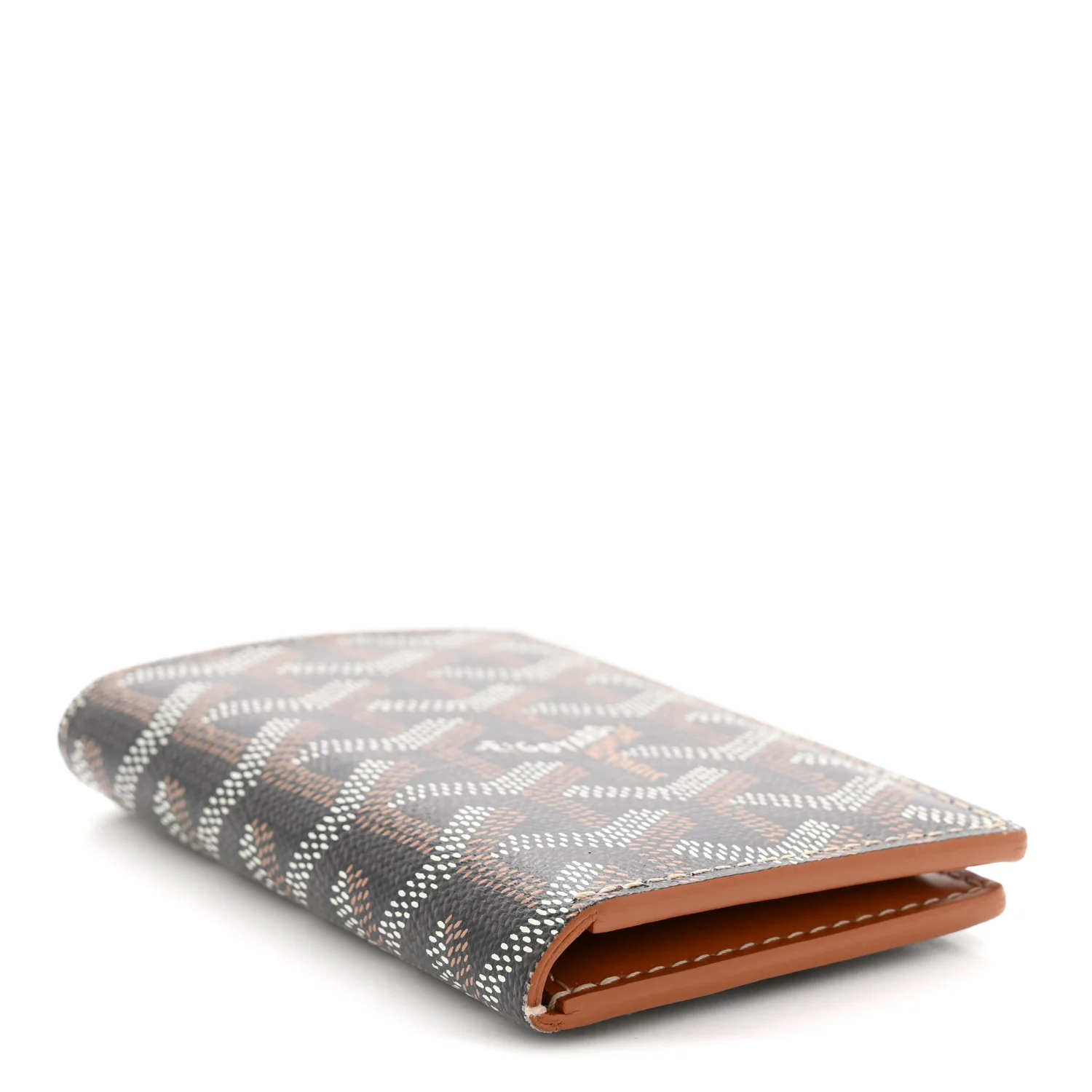Goyardine Saint Pierre Card Holder Black Gold - Image 4