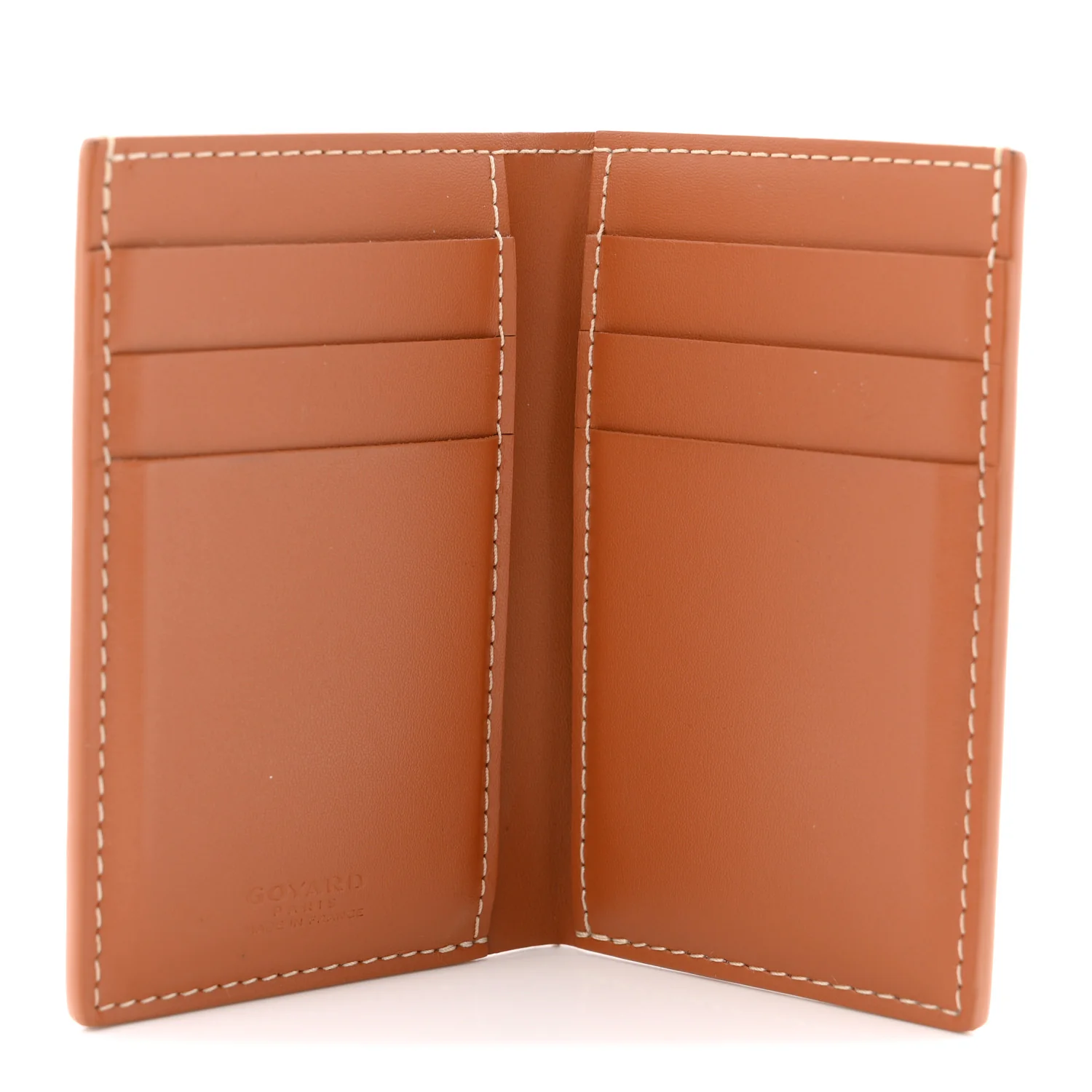 Goyardine Saint Pierre Card Holder Black Gold - Image 5